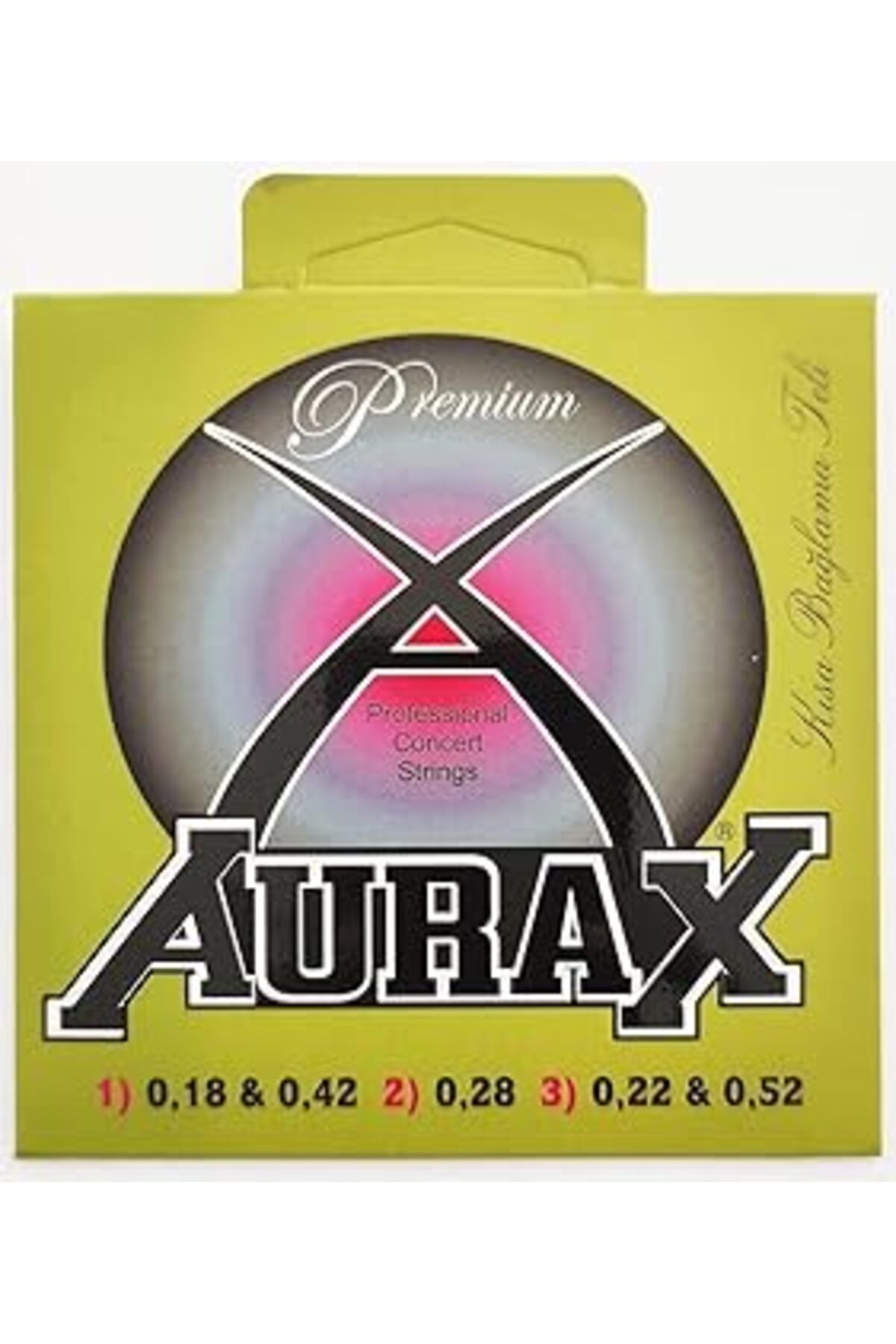 Pazarcan Aurax Ax-18 Kısa Sap Profesyonel Bağlama Teli 018