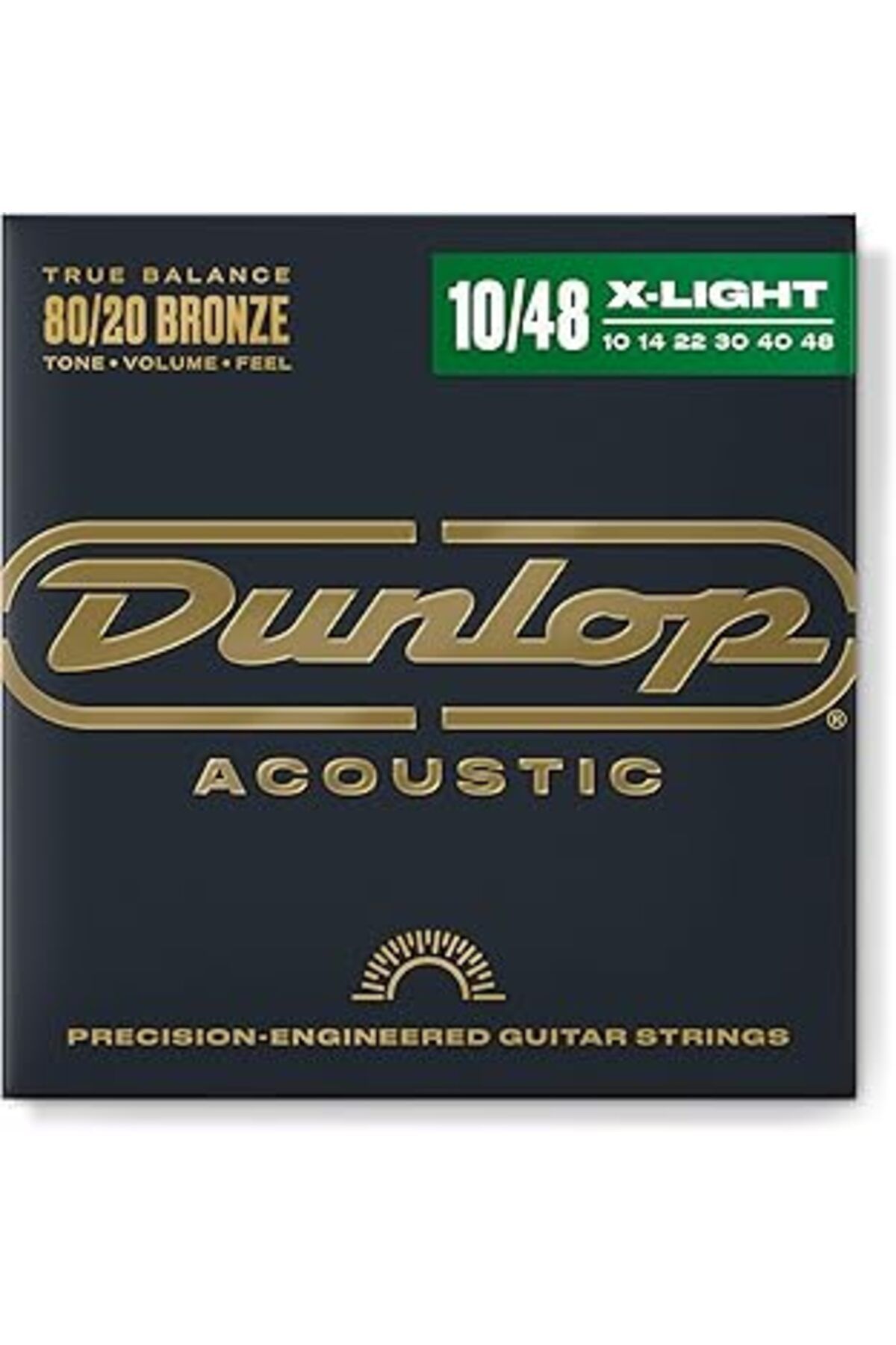 Pazarcan Jim Dunlop Dab1048 Extra Light 80/20 Bronze Akustik Gitar Tel Seti (10-48)