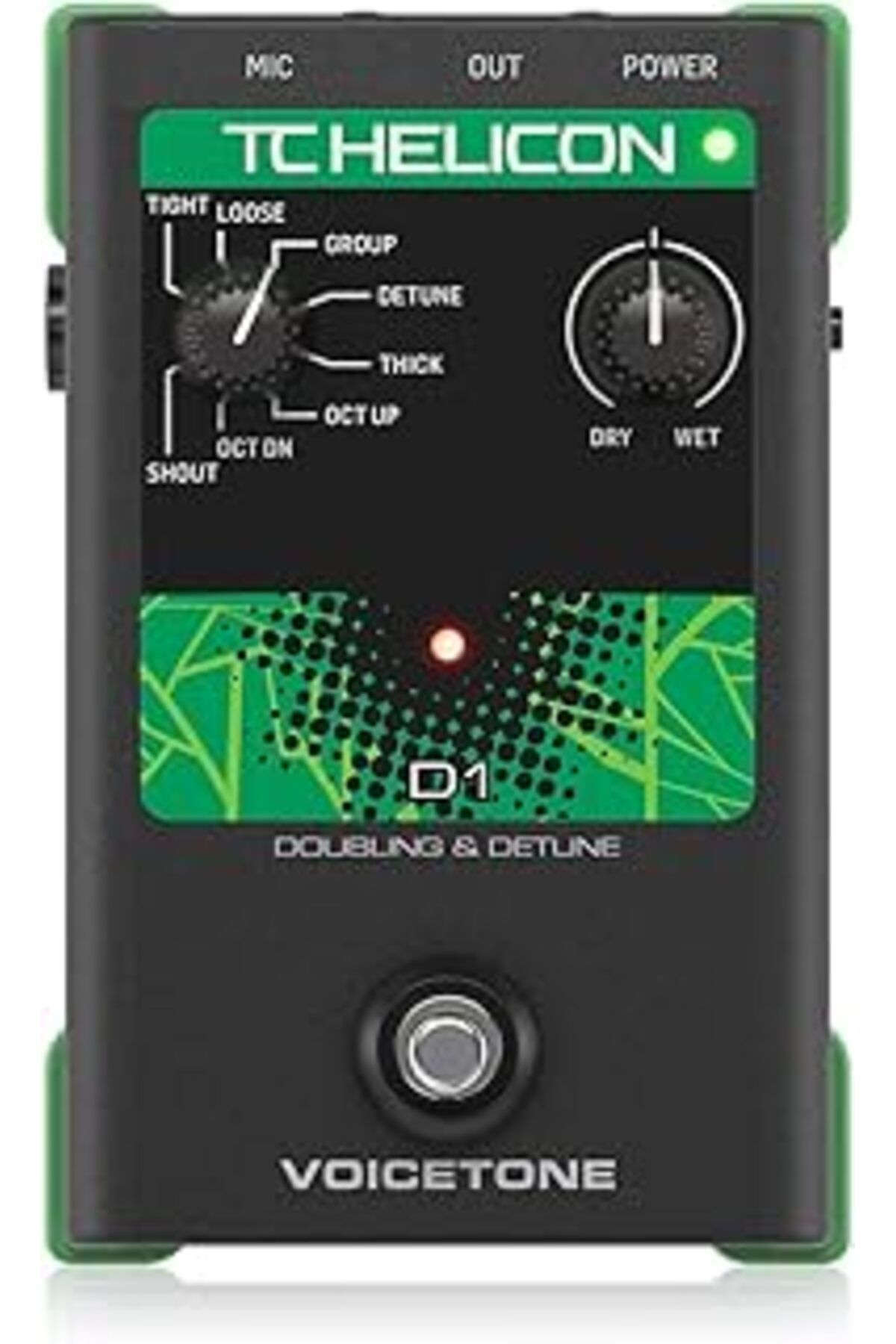 Pazarcan Tc Helicon Voicetone Single D1 - Vokal Prosesör Pedalı