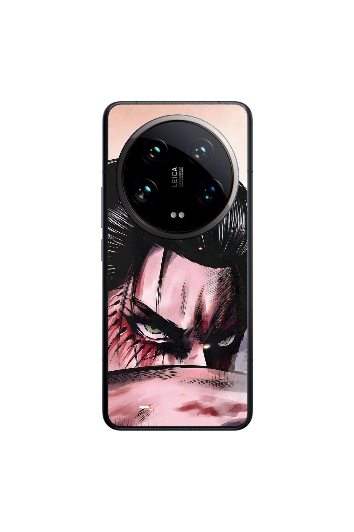 Dali Design Xiaomi Mi 14 Ultra Uyumlu Şeffaf Kılıf Attack on Titan 3 Tasarımlı