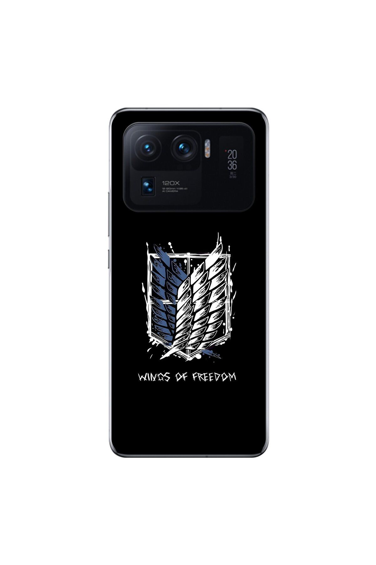 Dali Design Xiaomi Mi 11 Pro Uyumlu Şeffaf Kılıf Attack on Titan 1 Tasarımlı