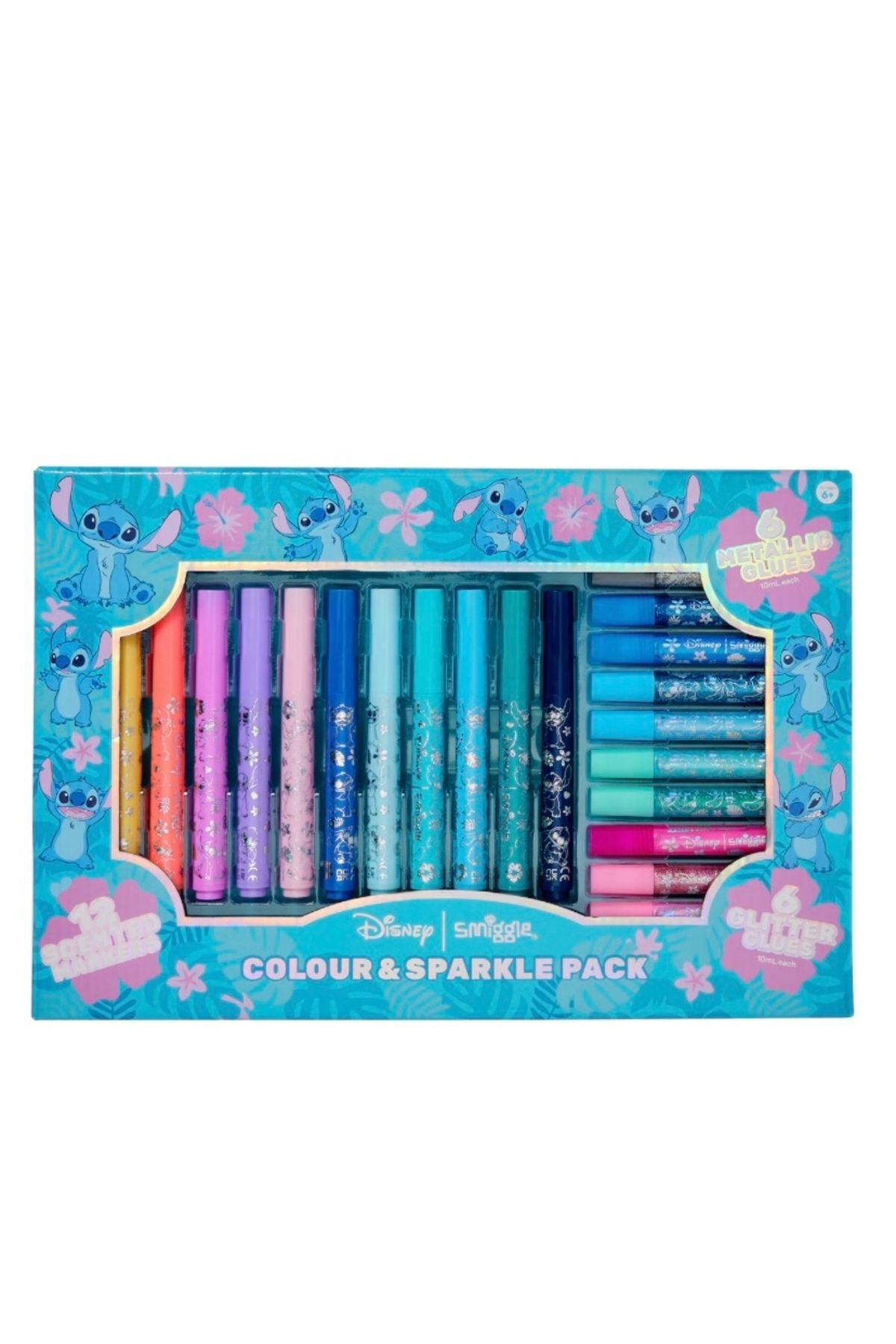SMIGGLE Stitch Renkli Kokulu Marker Seti