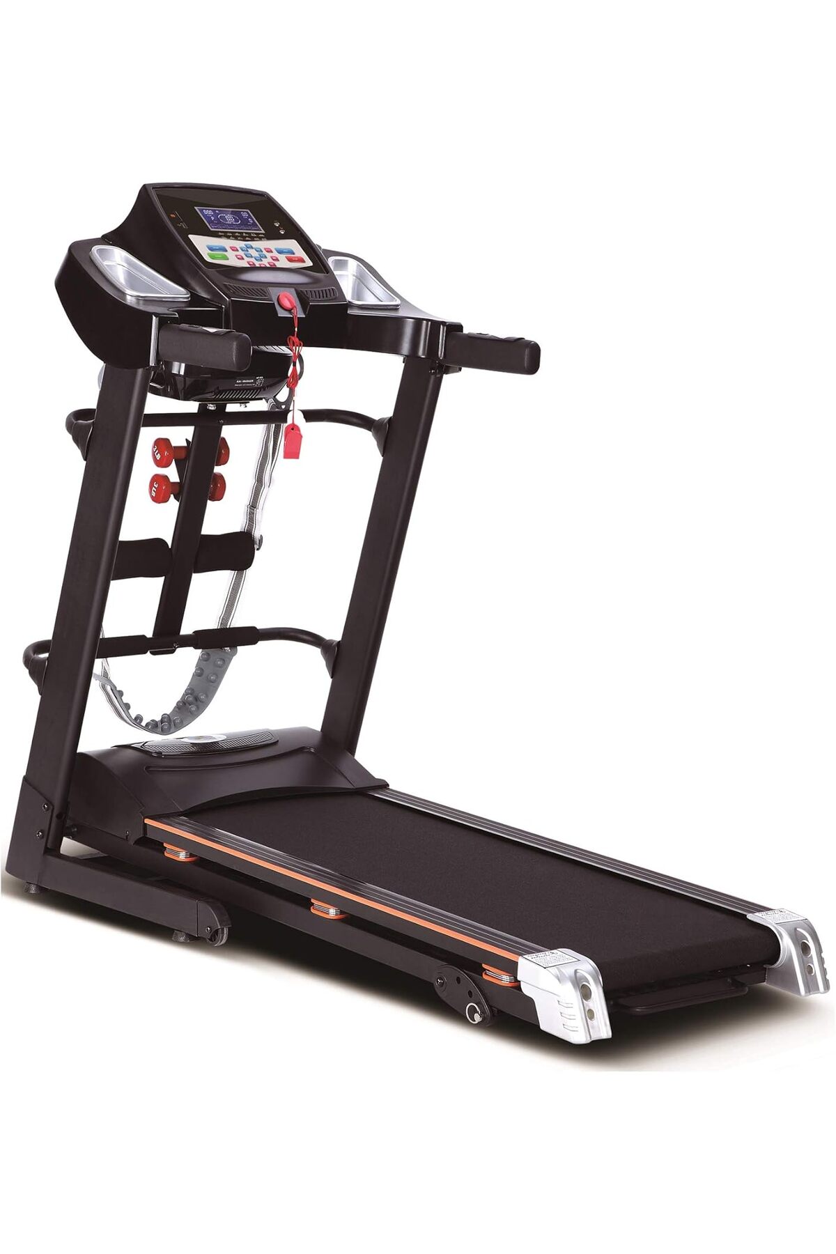 جهاز المشي مع محرك تدليك 1.75 H، أقصى وزن للمستخدم 100 كجم، نطاق السرعة 0.8-14.8 كم/ساعة، الموديل 5050-A