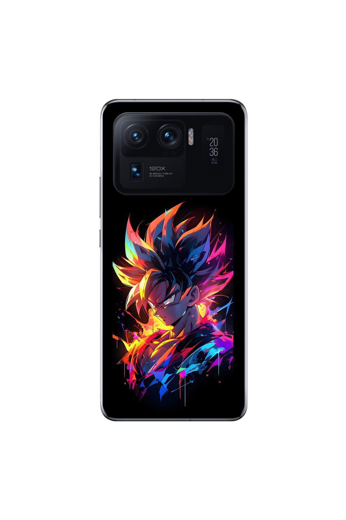 Dali Design Xiaomi Mi 11 Pro Uyumlu Şeffaf Kılıf Dragon Ball-Z 2 Tasarımlı