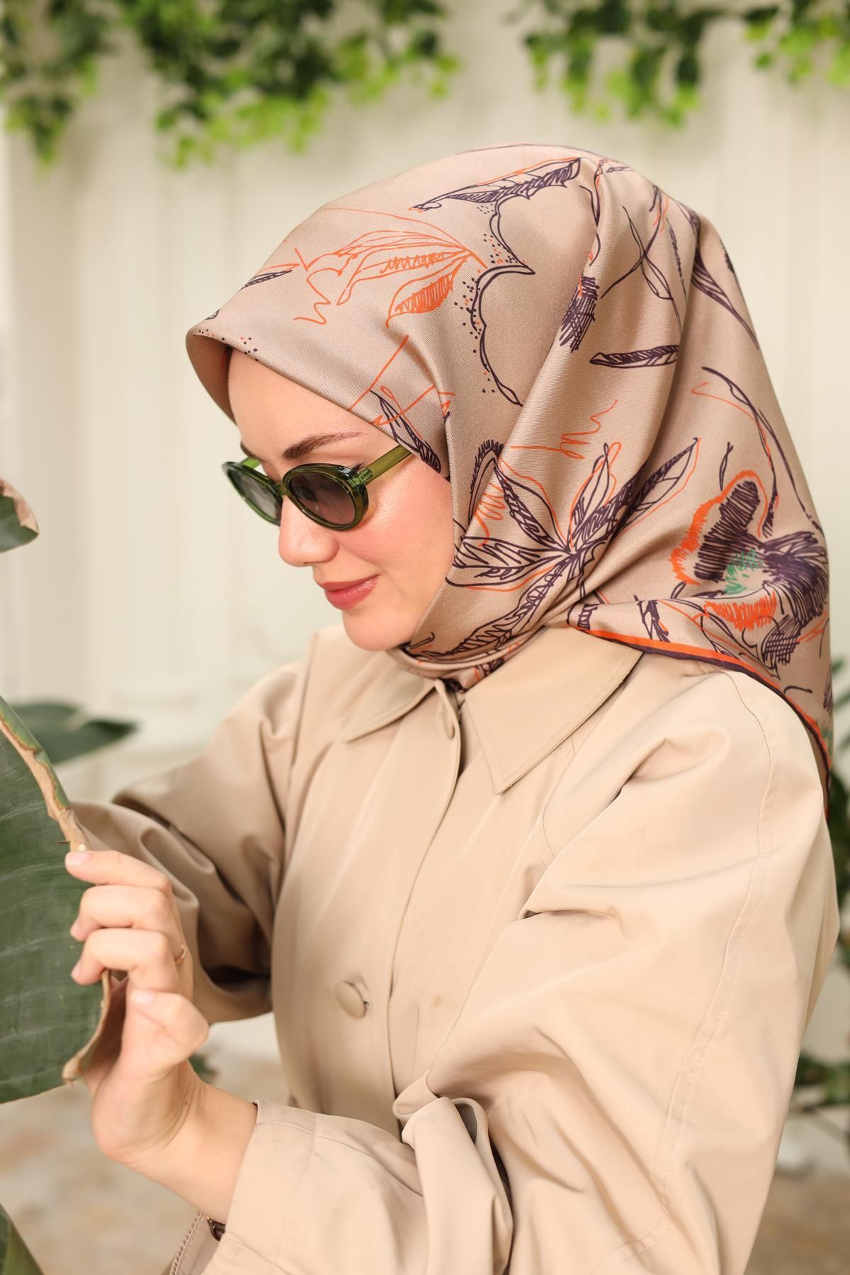 Silk Home-Twill Silk Scarf 11433 - 02 6