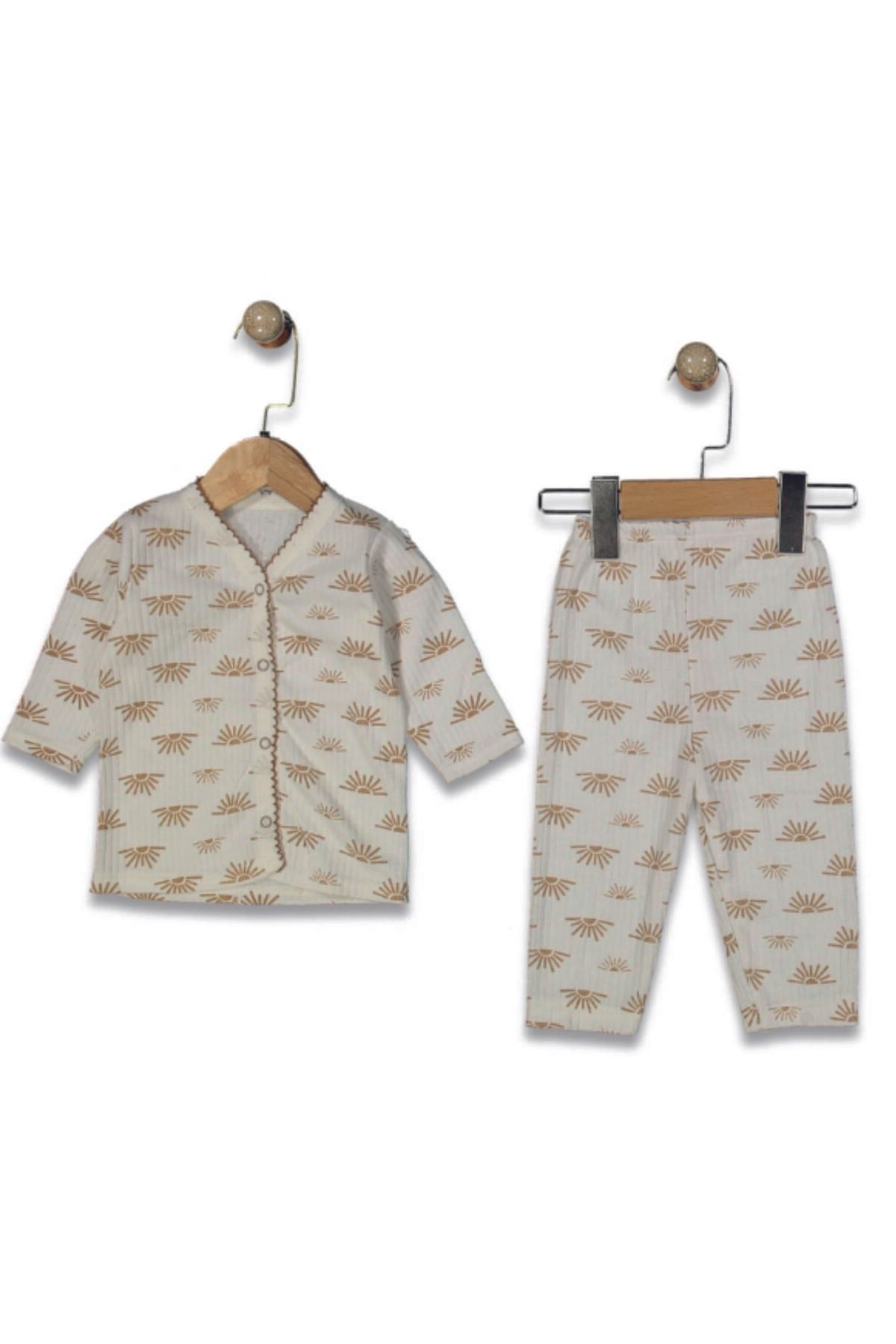 Baby Wings Güneş Temalı Unisex Pijama Takım