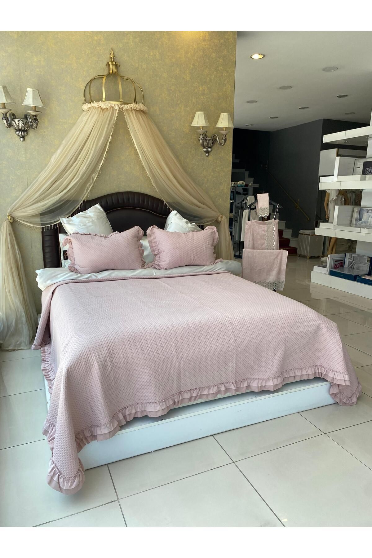 AYZEN HOME HAZEL FIRFIRLI YATAK ÖRTÜSÜ
