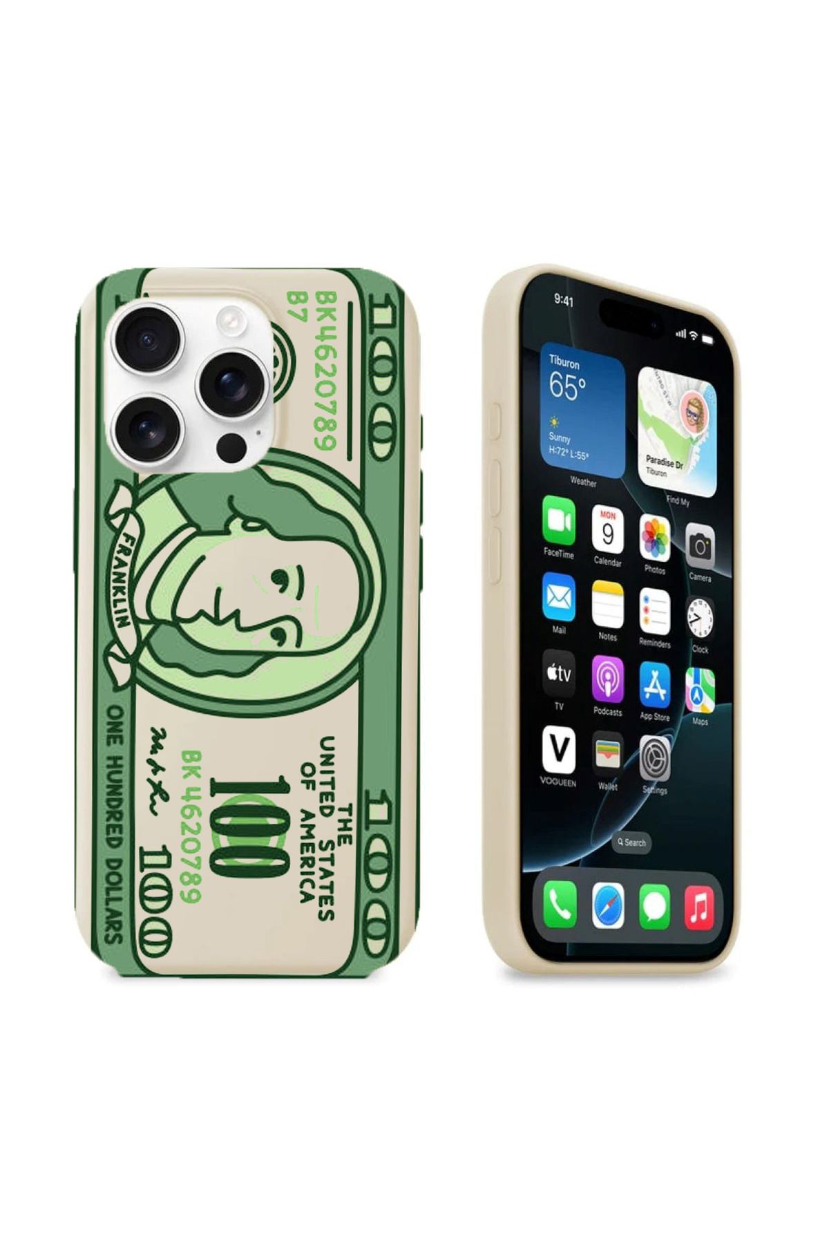 CatzeiN İphone 16 Pro İle Uyumlu Desen Baskılı Lansman Silikon Kılıf