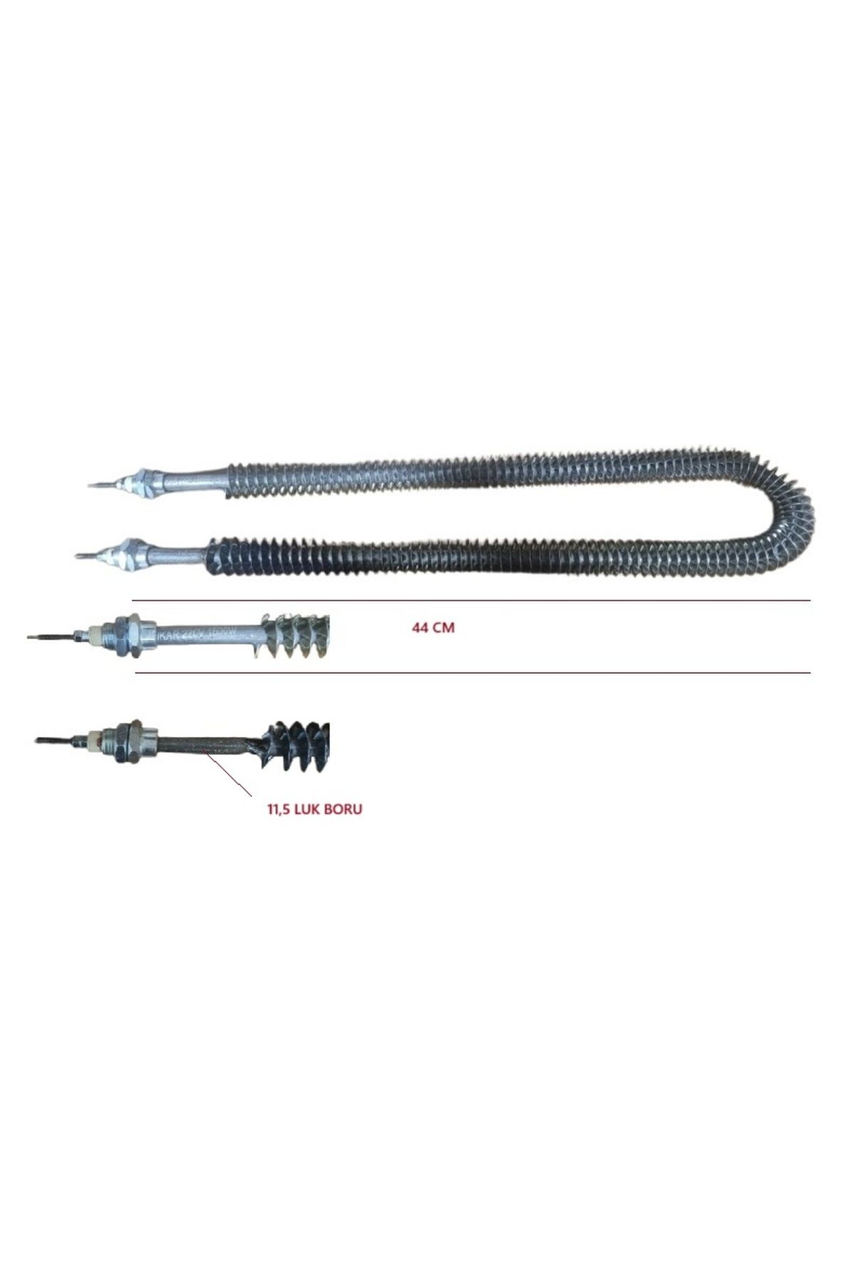 Universal SERPANTİN REZİSTANS U TİPİ 44CM Q:11,5 1100W (DEMİRE DEMİR)