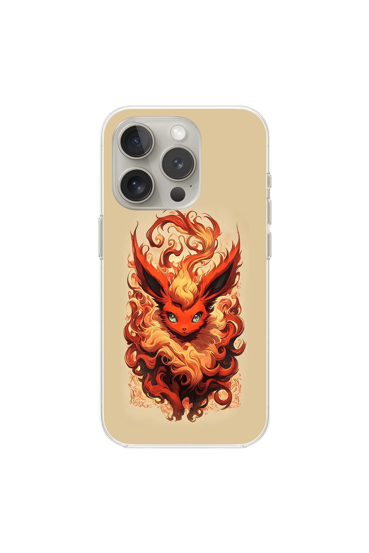 Dali Design iPhone 11 Pro Max Uyumlu Şeffaf Kılıf Pokemon 6 Tasarımlı