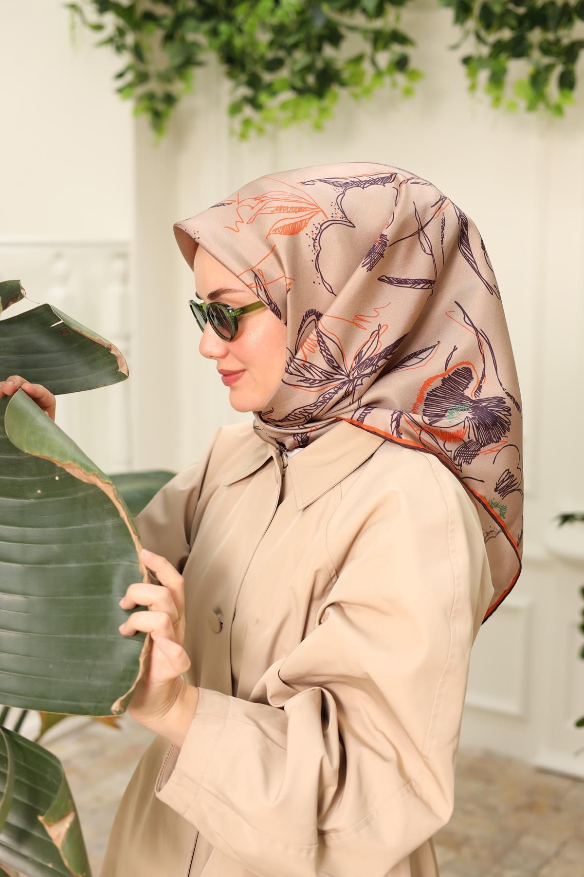 Silk Home-Twill Silk Scarf 11433 - 02 3