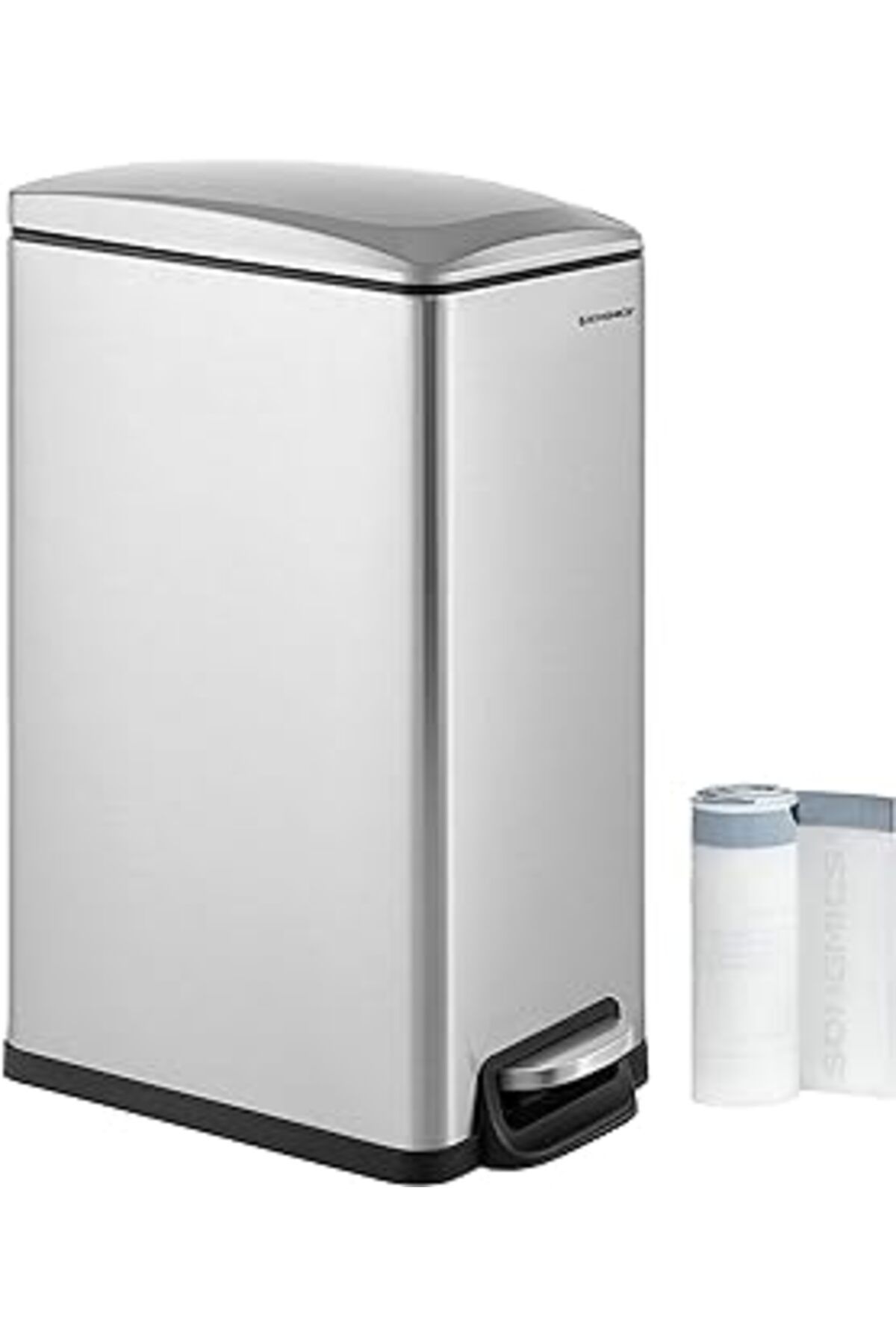 TBSProjects ‎Songmics Mutfak Çöp Kutusu, 48 Litre, Dar, Çöp Kutusu, Dar Alanlar Pedallı Çöp Kutusu, Yavaş Kapan