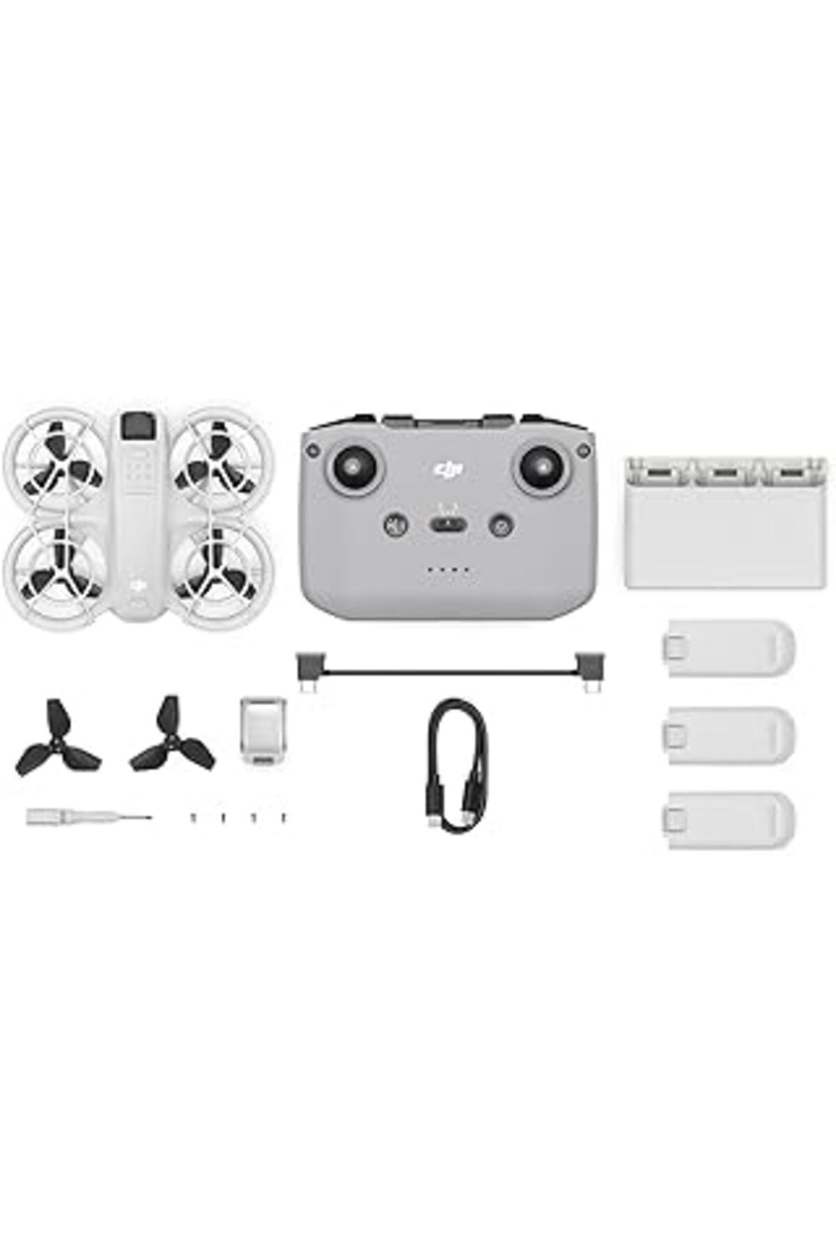 Pazarcan Neo Fly More Combo - 4K 30 Fps 3840X2880 Vidoe Kalites, 12 Mp Fotoğraf Çözünürlük, 18 Dk Uçuş Süres