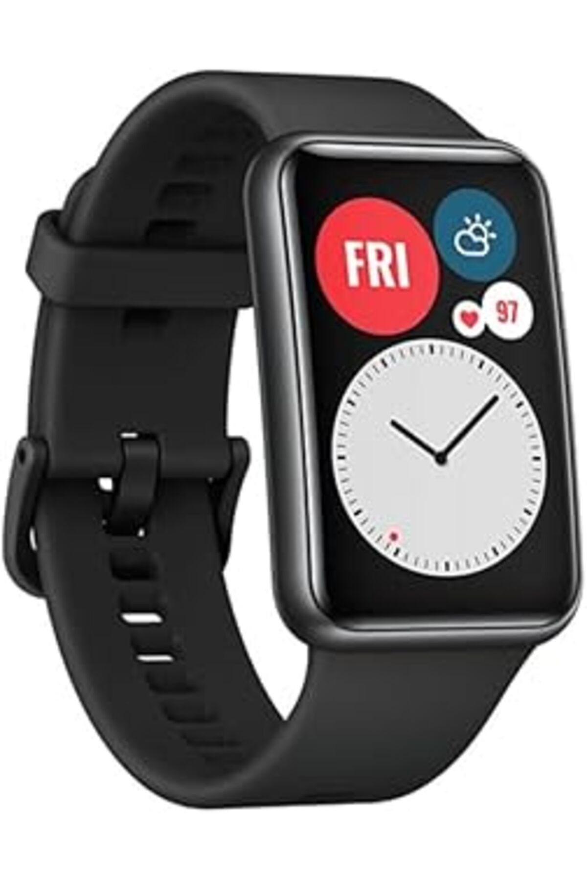 NETWORK ART Huawei Watch Fit New (2021) Sakura Siyah