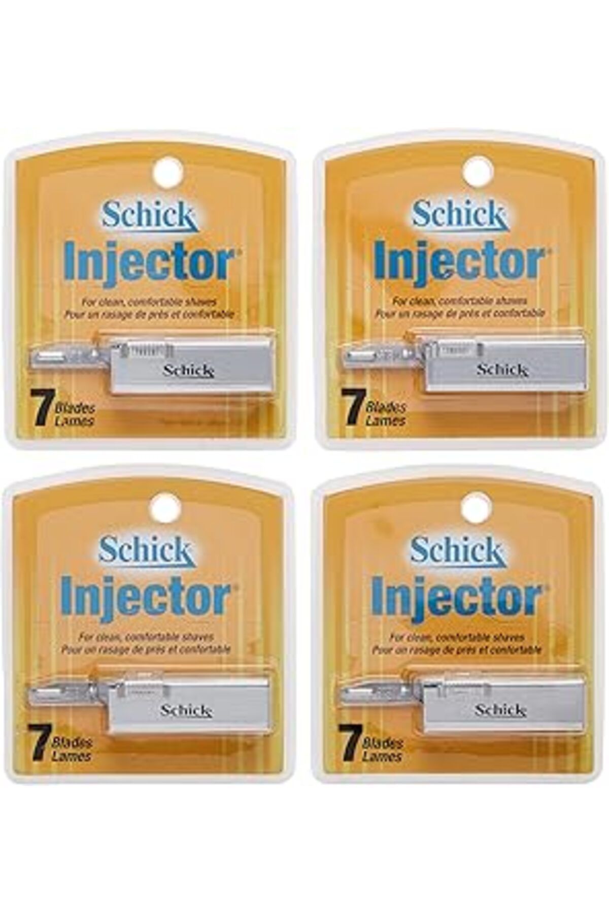 NETWORK ART-Schick Injector Blades, 7 Count Case (Pack of 4) 1