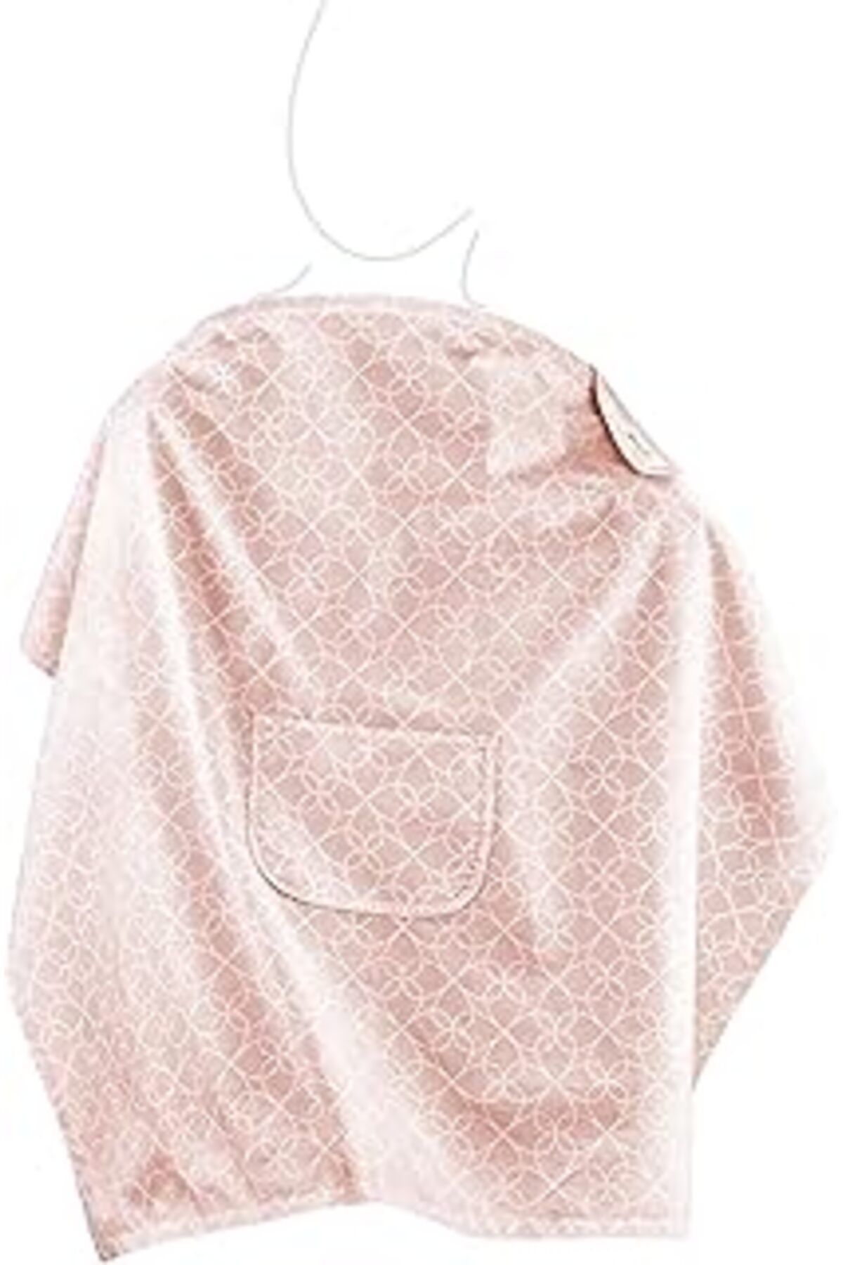 Qedii Babyjem Cepli Emzirme Önlüğü (Pembe Yonca)