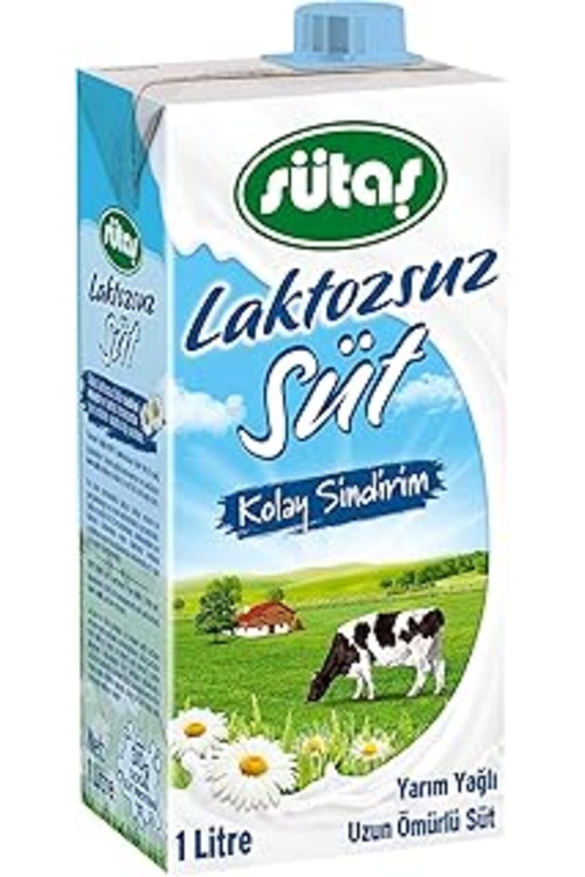 Qedii Sütaş Laktozsuz Süt 1 Lt