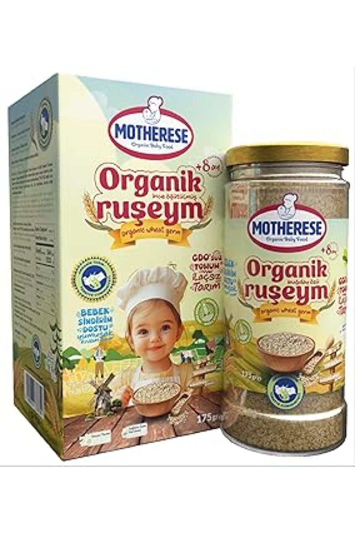 Qedii Organik Ruşeym - Organik Bebek Ruşeym 175 Gr