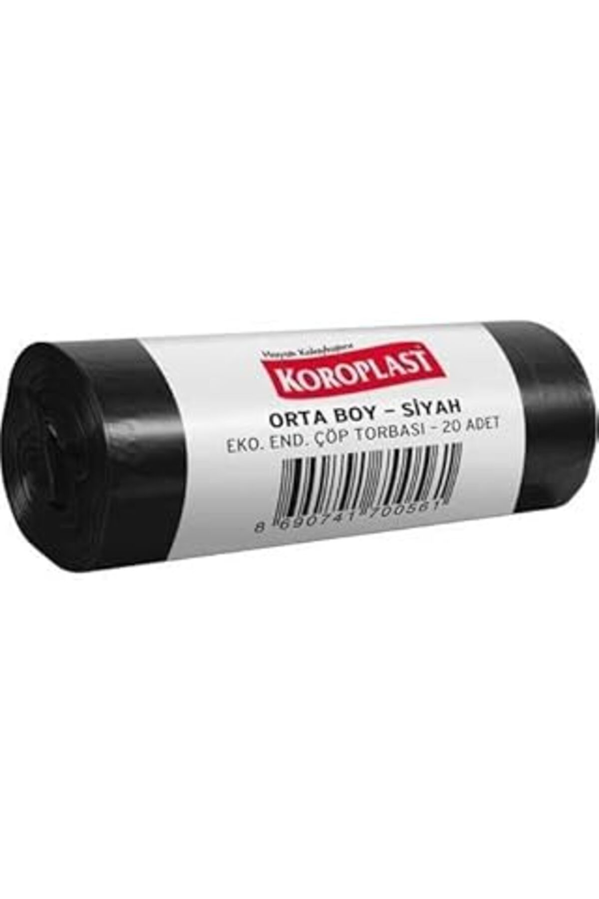 TBSProjects Koroplast Ekonomik Endüstriyel Orta Siyah Çöp Torbası 55x60