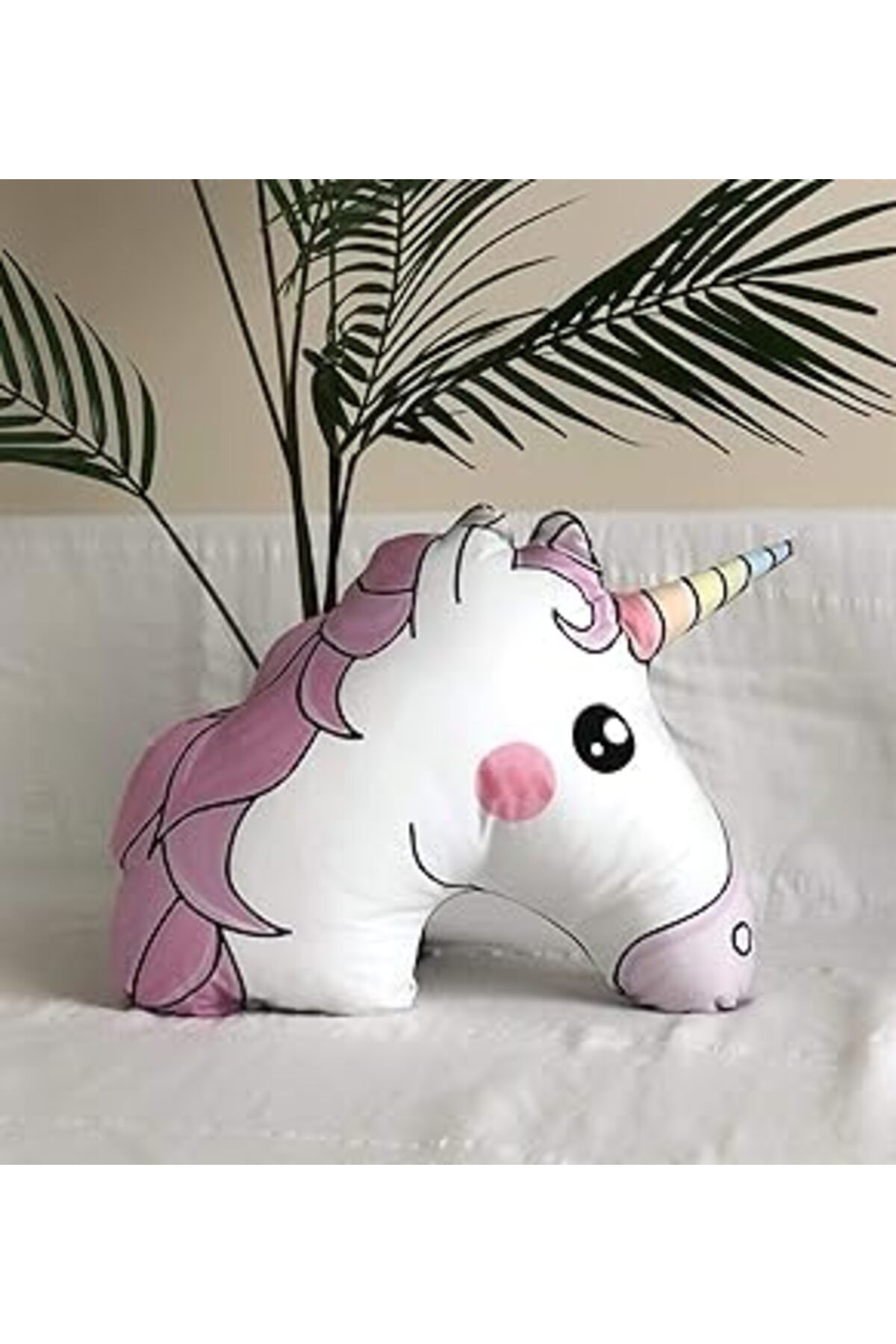 Pazarcan Giftmoda Sevimli Unicorn Tasarımlı Yastık