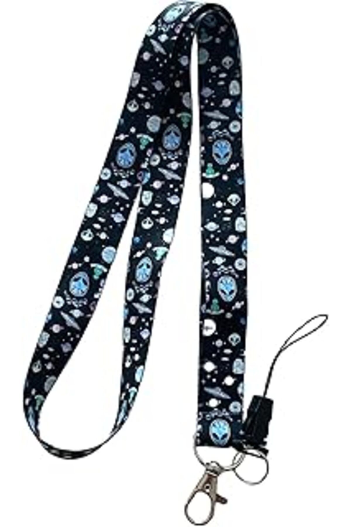 TBSProjects Stormistoretr Uzaylı Galaksi Boyun Ipi Ve Telefon Askısı Lanyard