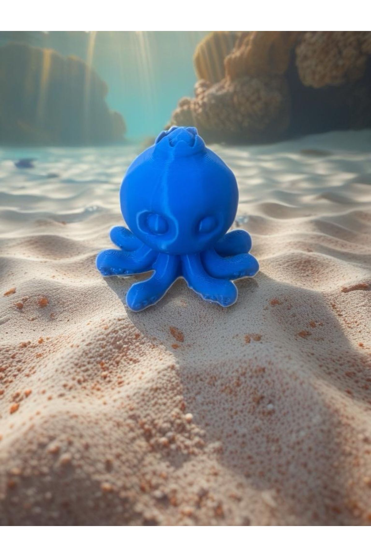 3D Blueberinni Octopussini Figür 5cm Italian Brainrot
