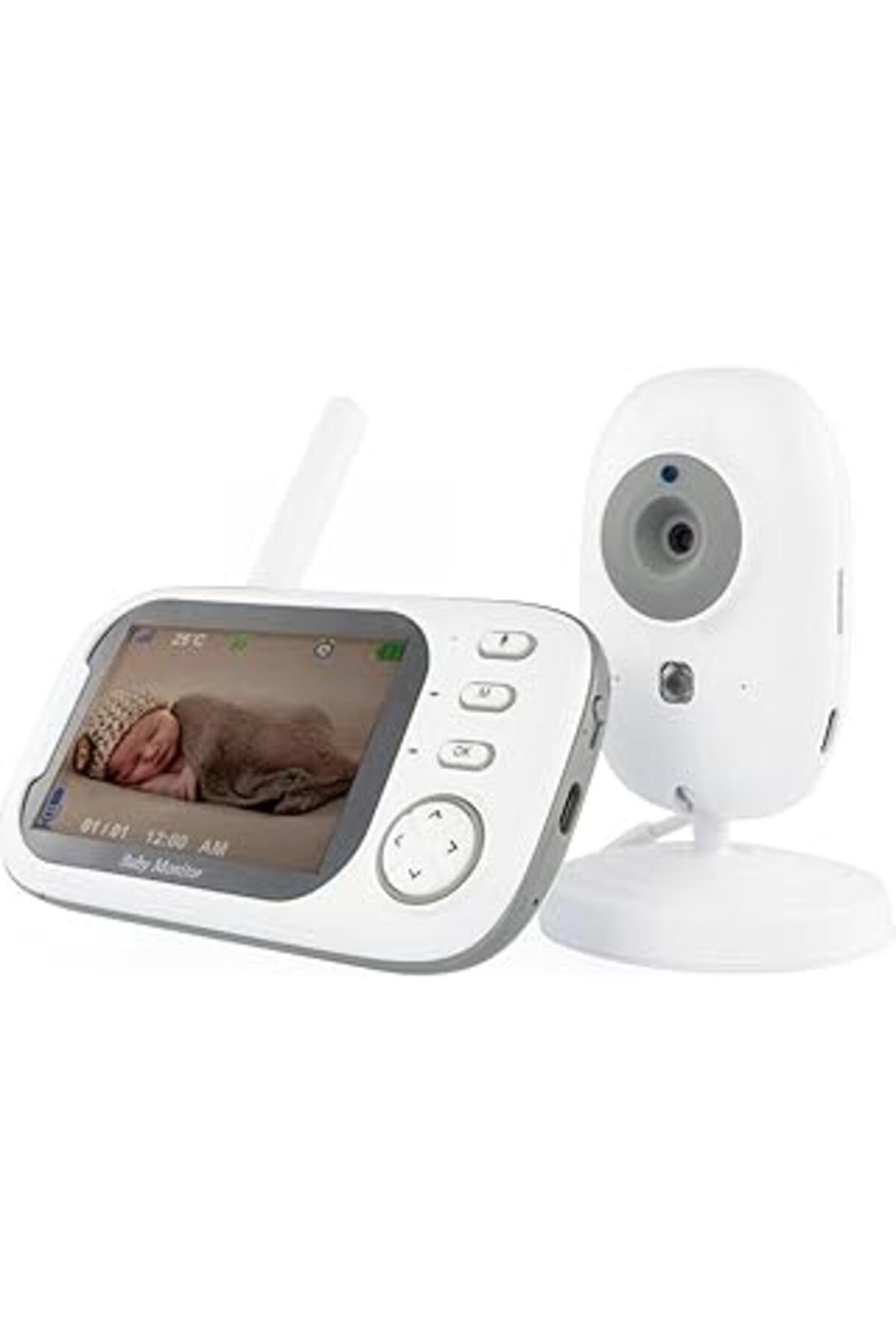 TBSProjects Lcd Ekranlı Gece Görüşlü Bebek Monitörü Bebek Kamerası