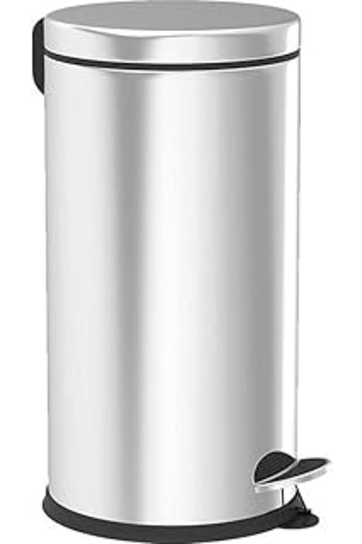 Pazarcan Noksi Pedallı Çöp Kovası Krom 12 Lt(Nv1004)