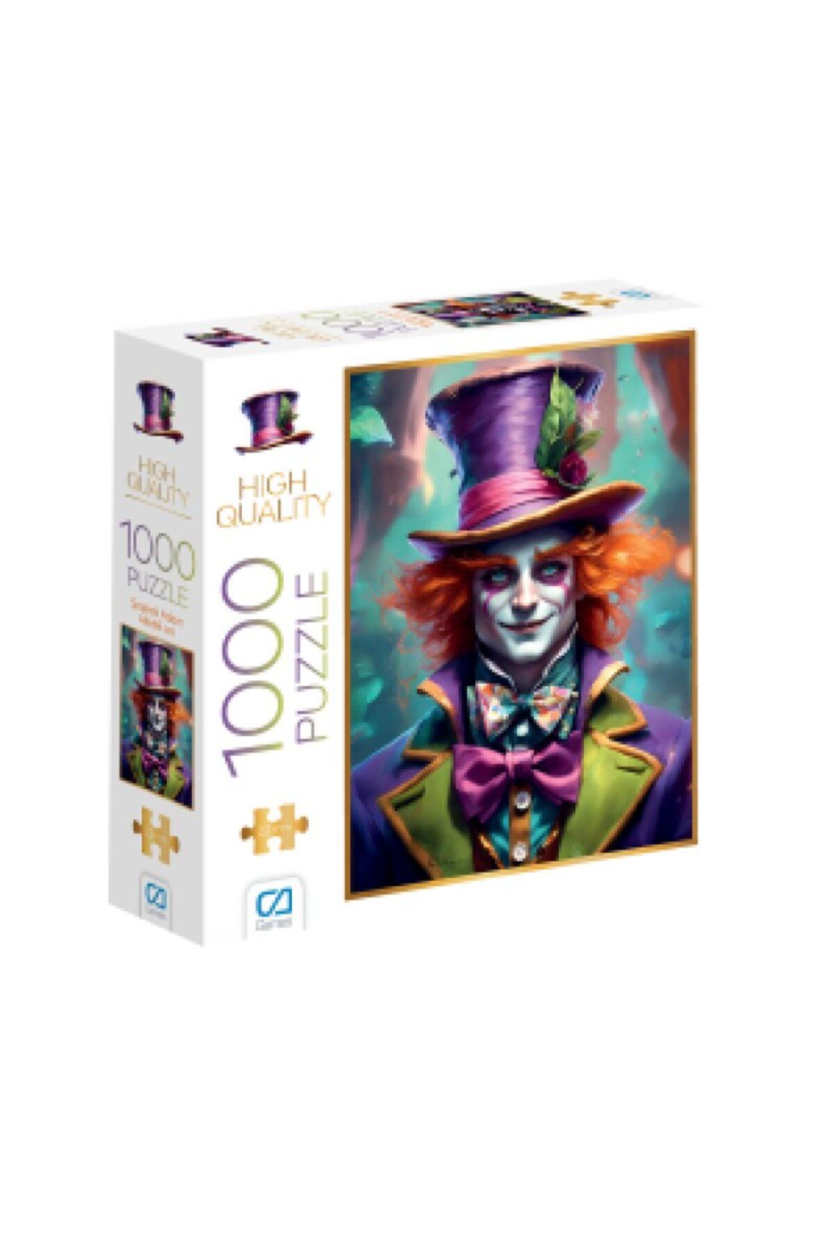 mavi su dünyası Şapkalı Adam Puzzle 1000 Parça