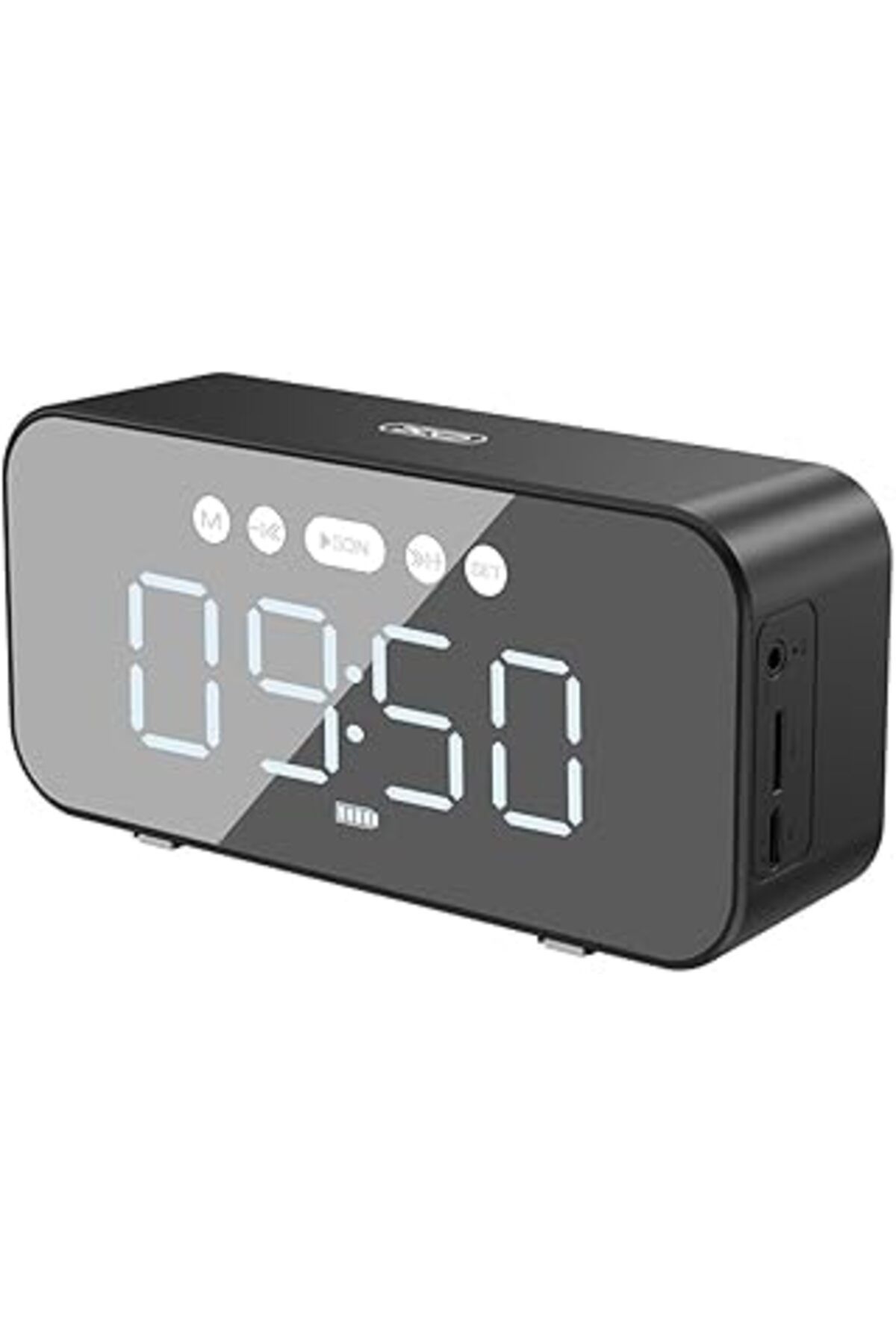 NETWORK ART Xo Çok Fonksiyonlu Akıllı Ayna Saat F41 | Bluetooth 5.3 Hoparlör | Fm Radyo | Alarm | 149.6X45X72.3
