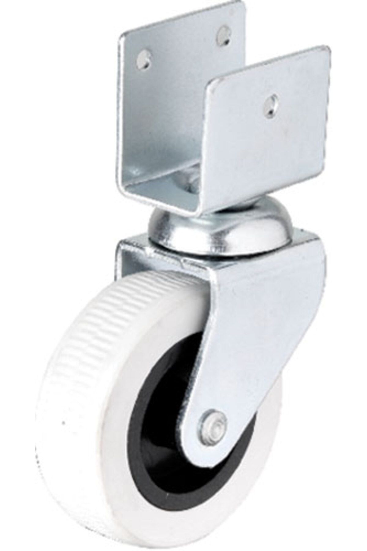 ihtiyaçavm Hts 324 - 50x20 mm Gri Kısa U Tablalı Teker 4 Adet