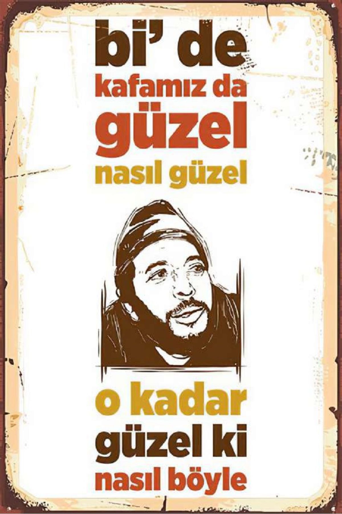 bertekdijital Bertek Dijital Retro Sözler 9 Tablo