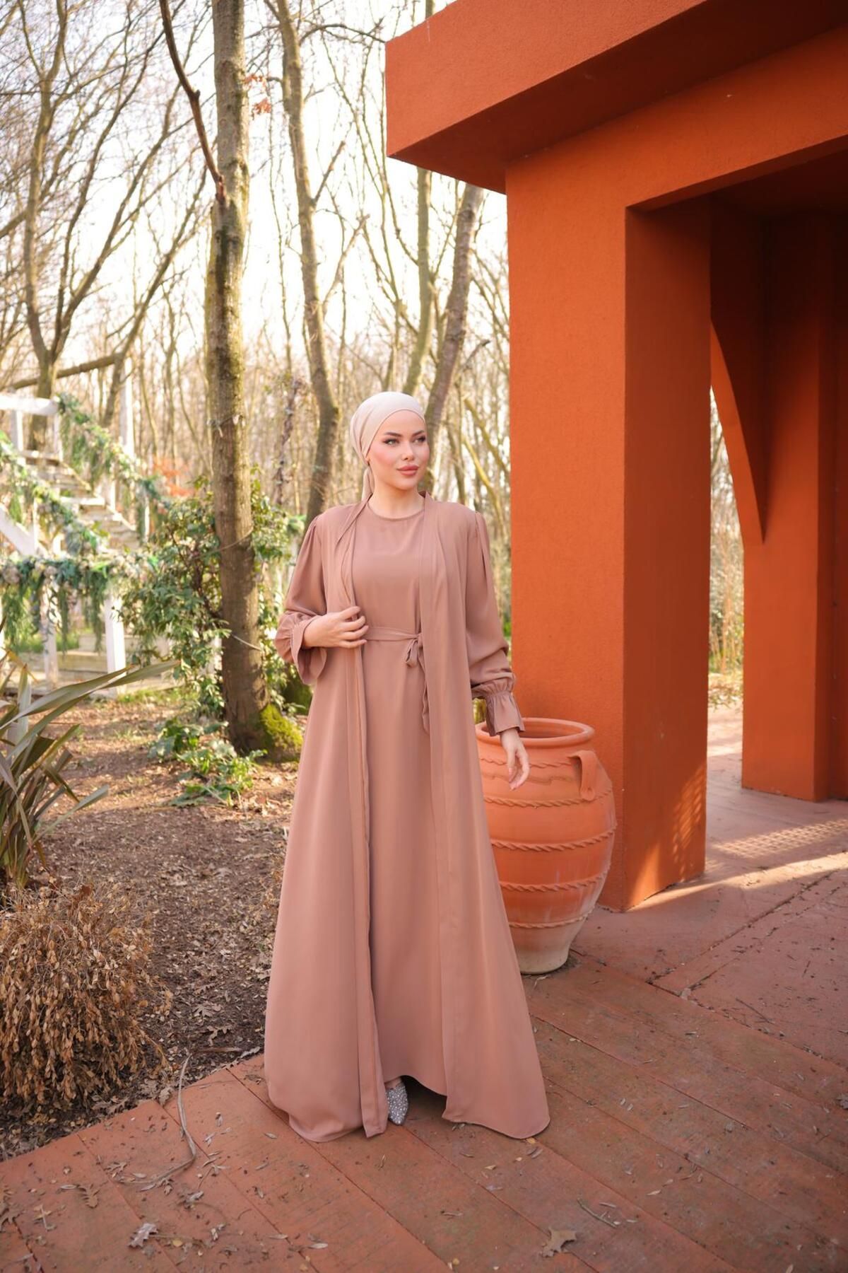Nissra Ankanoor İkili Abaya Takım Anka25zv29
