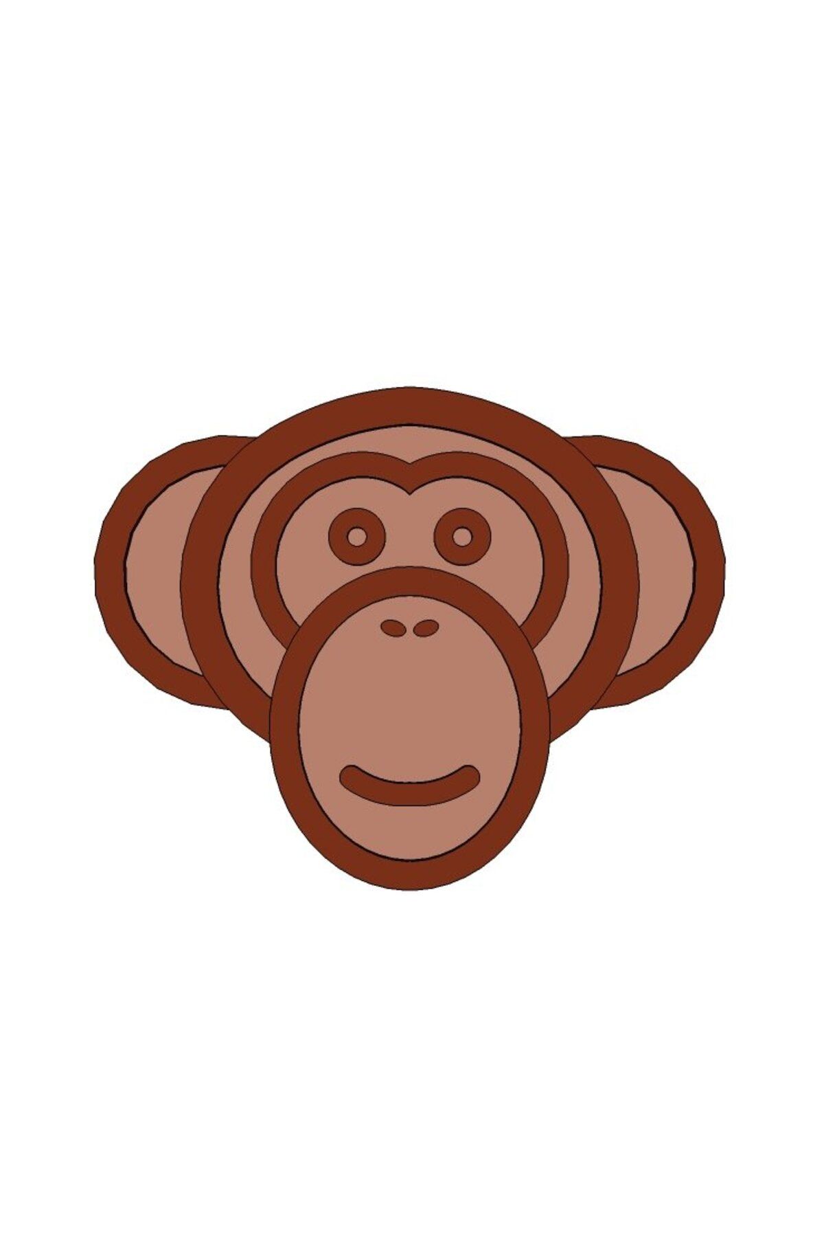 Vision Craft Monkey Buzdolabı Mıknatısı (3 Adet)