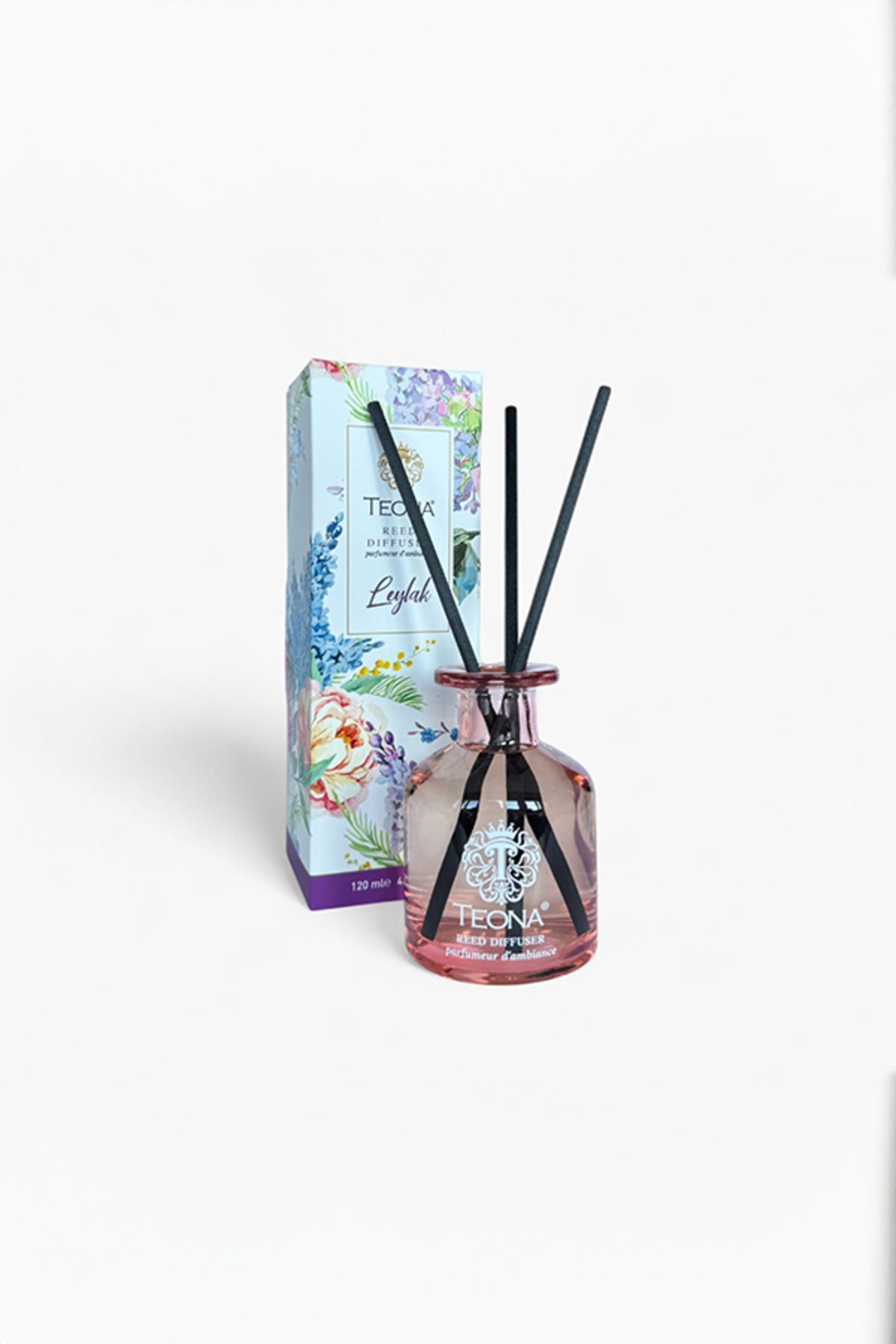 TEONA Leylak Bambu Çubuklu Oda Kokusu 120 ml