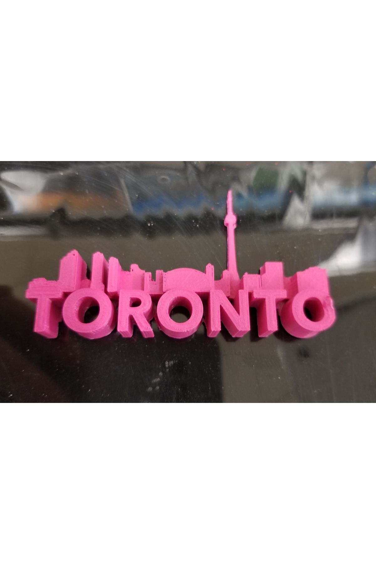 Vision Craft Toronto Skyline ve Sign Mıknatıs (3 Adet)