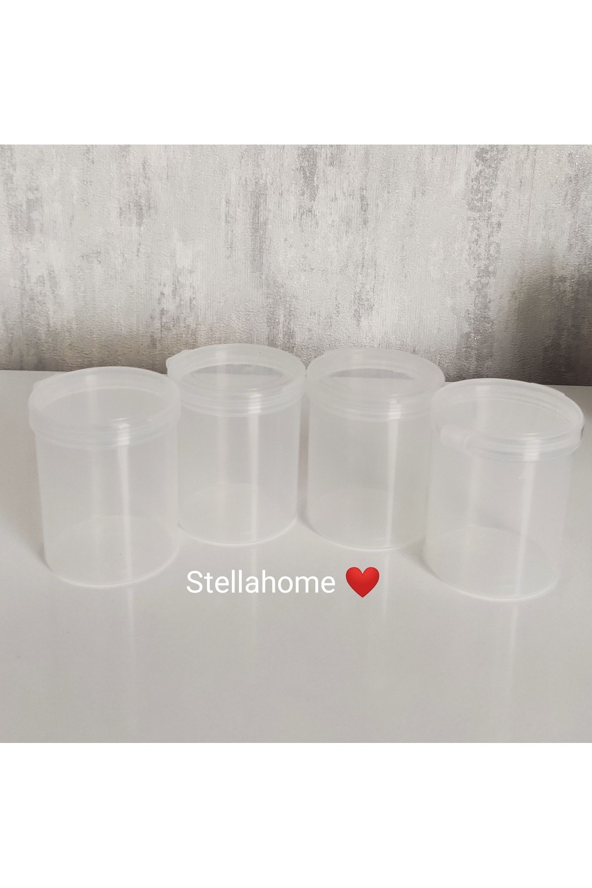 Home Küçük silindir şeffaf çok amaçlı kullanım için uygun yuvarlak saklama kapları