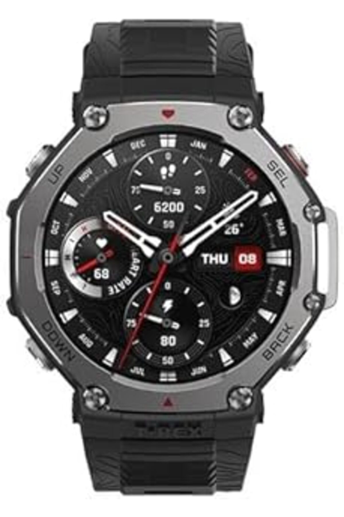 NETWORK ART Amazfit T-Rex 3 Siyah (Amazfit Türkiye Garantili)