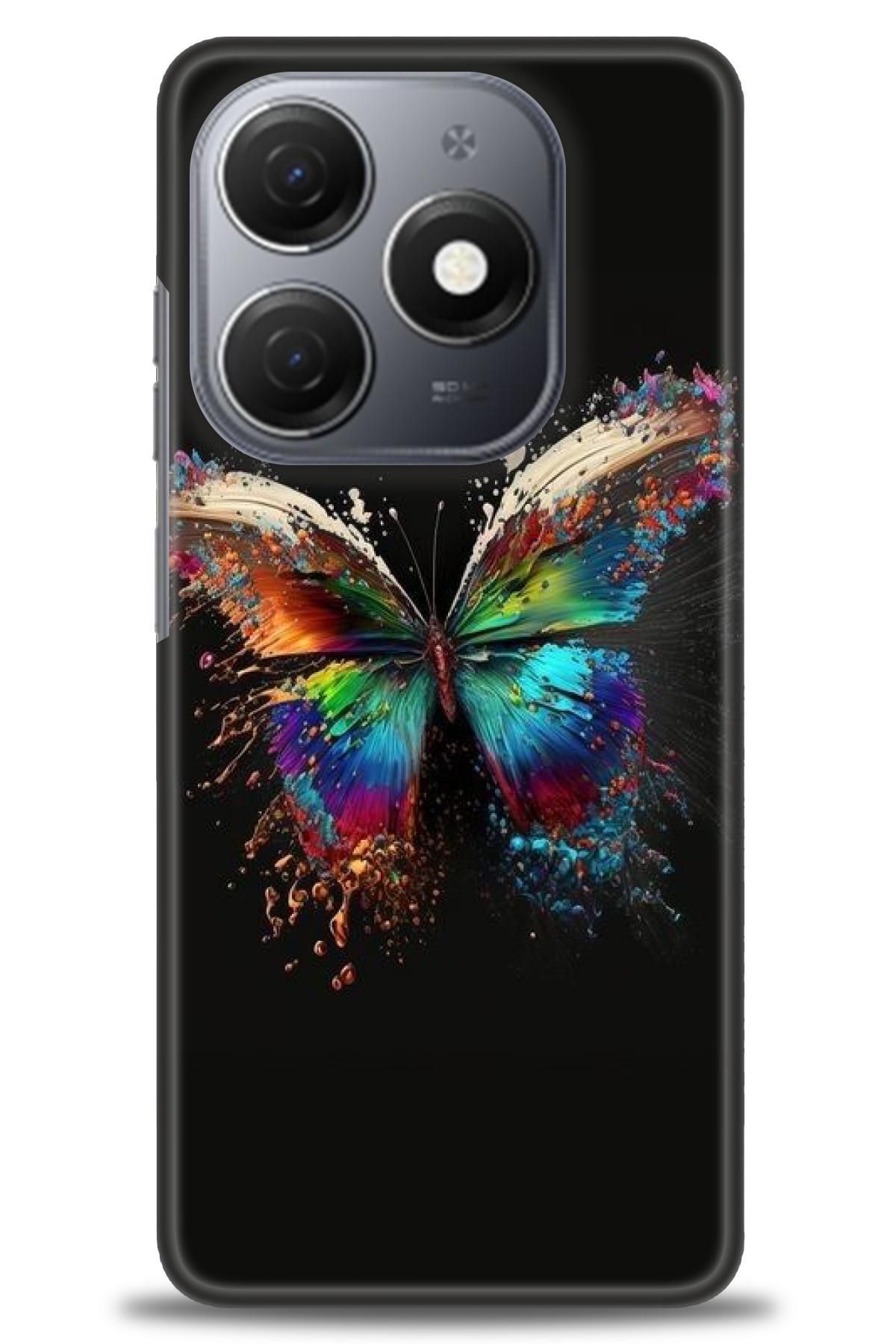 TECNO Spark 20 Pro İle Uyumlu HD Baskılı Kılıf - Karışık Seri - 617
