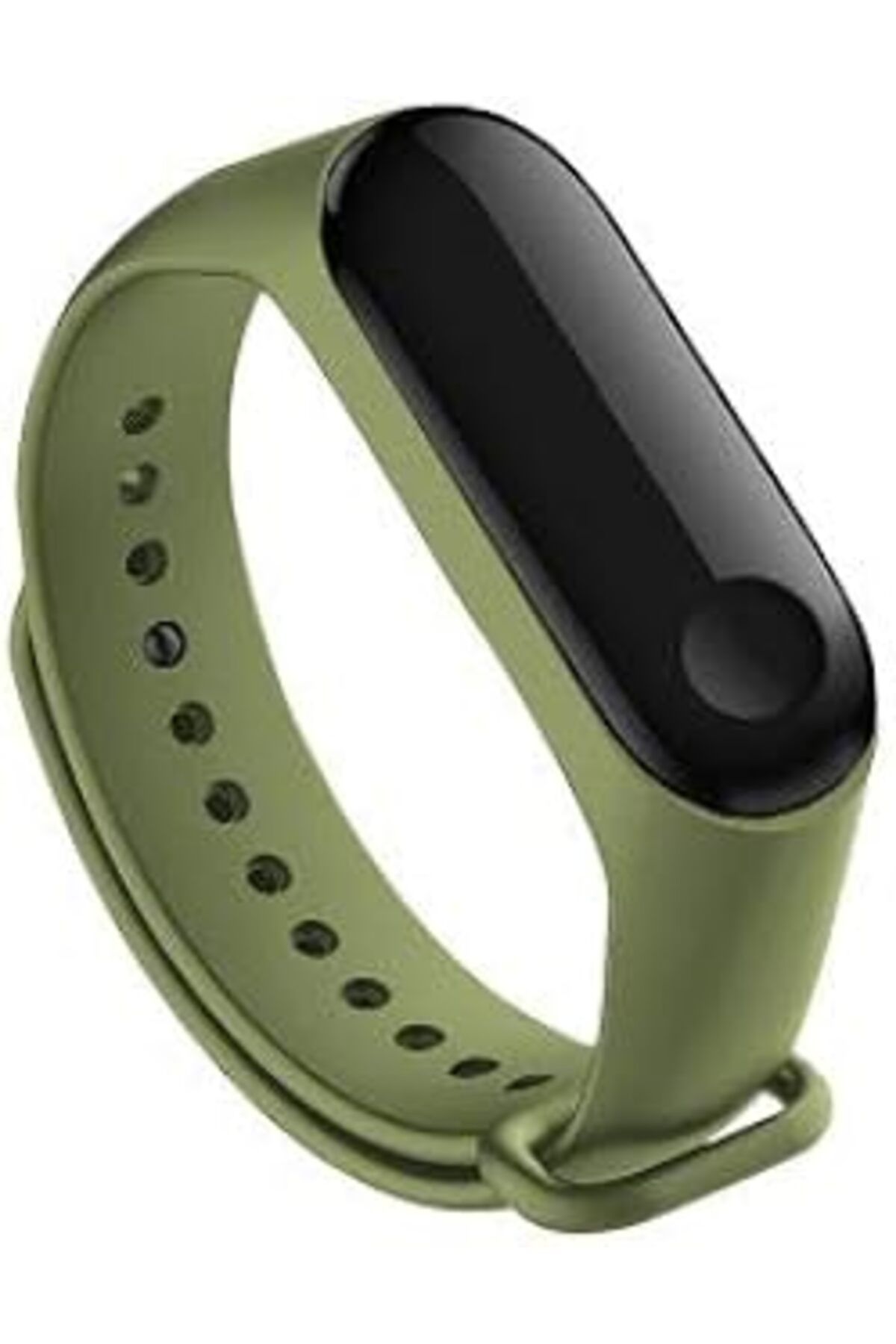 Qedii Kyver Mi Band 3 - Mi Band 4 Akıllı Bileklik Kyver Kordon Kayış (Mint Yeşili)