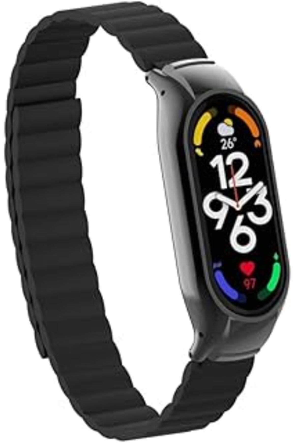 Pazarcan Zore İle Uyumlu Mi Band 7 Krd-69 Kordon Siyah