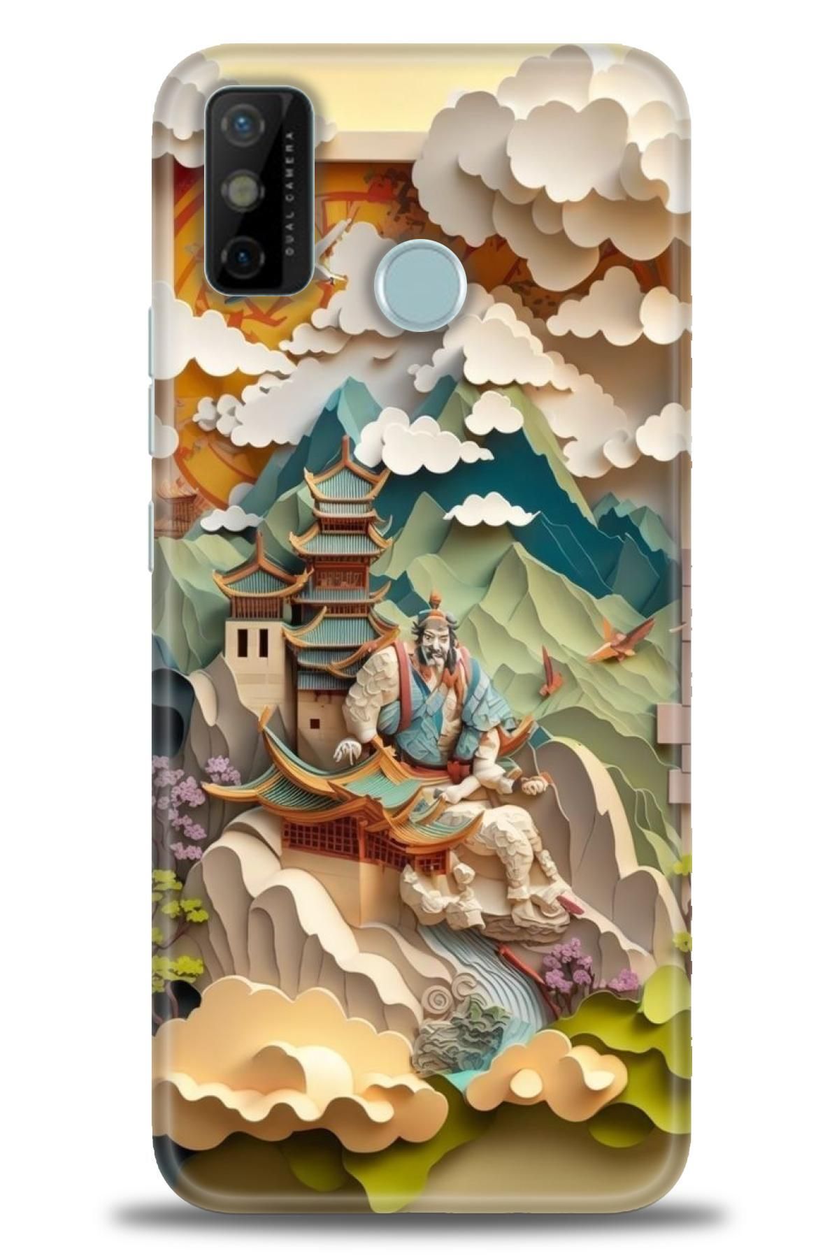 TECNO Spark 6 Go İle Uyumlu HD Baskılı Kılıf - Karışık Seri - 848