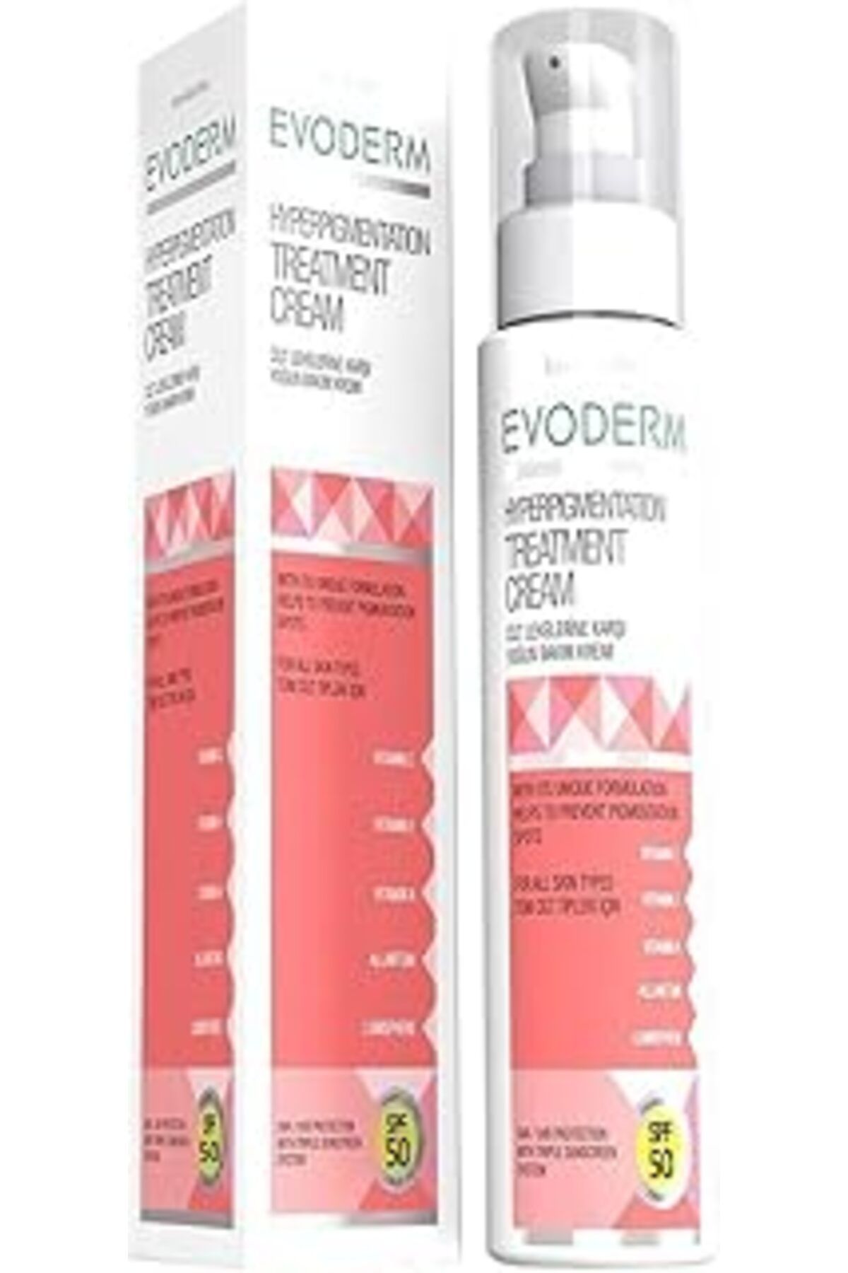 NETWORK ART Evoderm Cilt Lekelerine Karşı Yoğun Bakım Kremi 50 Ml