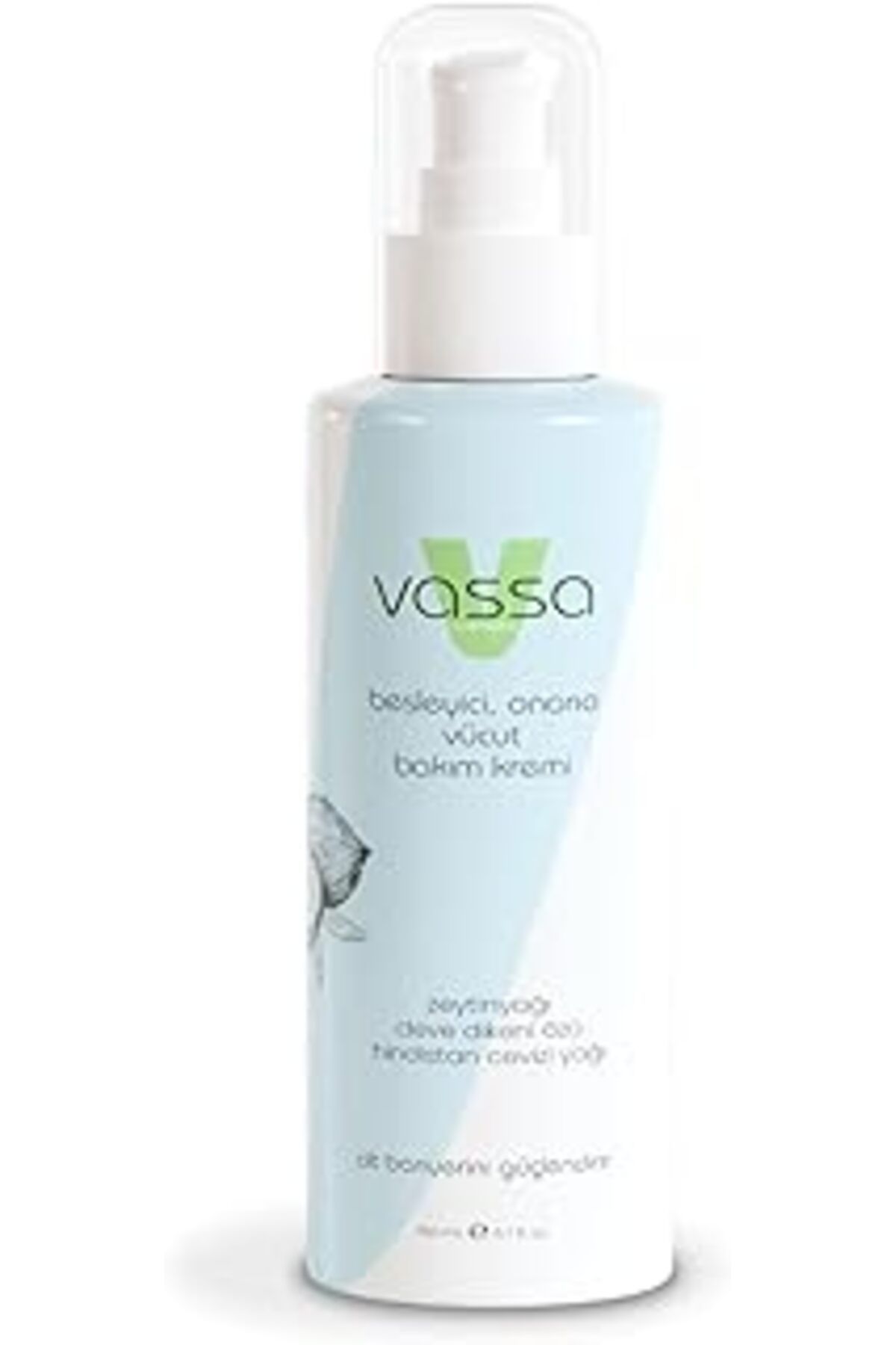 Pazarcan Vassa Yoğun Nemlendirici Vücut Kremi 150Ml – Zeytinyağı, Deve Dikeni, Hindistan Cevizi Yağı İçerikl
