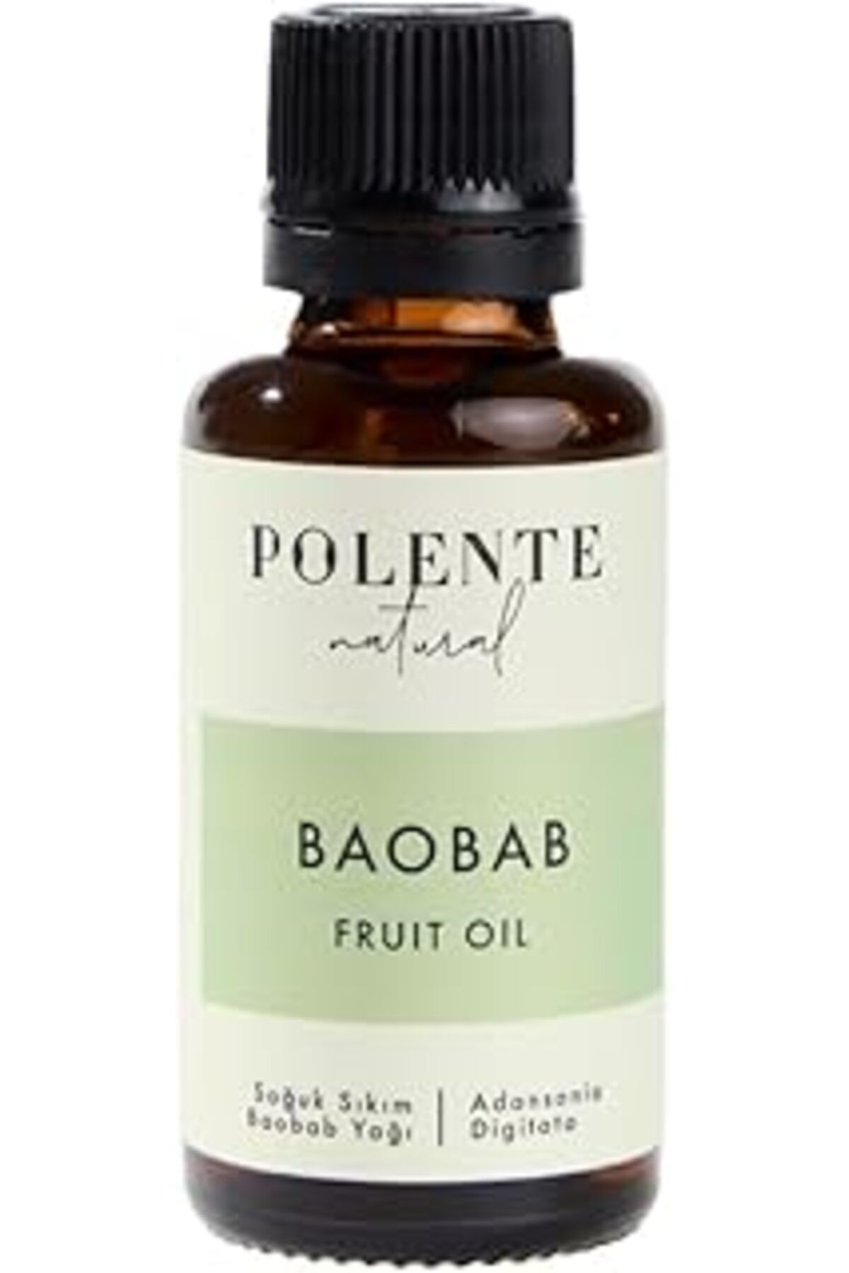 Pazarcan Polente Natural - Baobab Yağı - Soğuk Sıkım (30 Ml)