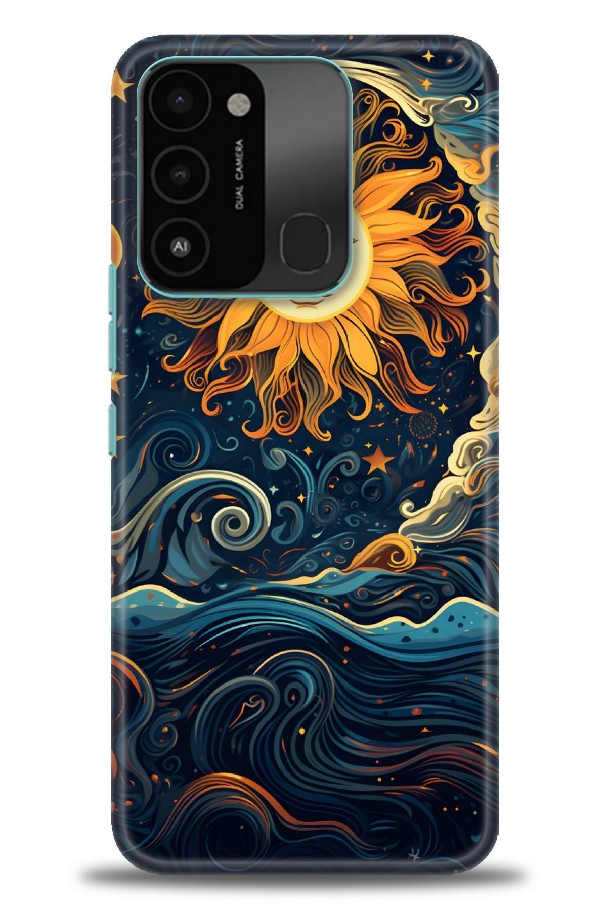 TECNO Spark 8C İle Uyumlu HD Baskılı Kılıf - Karışık Seri - 498
