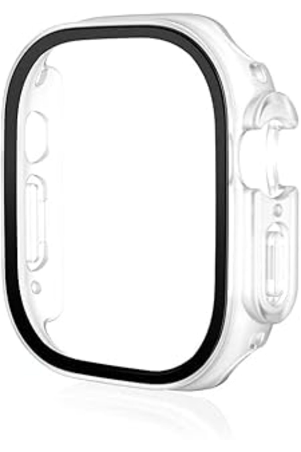 Pazarcan Minesk Apple Watch Ultra 49 Mm Serisi Ile Uyumlu Full Koruma Sağlayan Darbelere Karşı Dayanıklı Sar