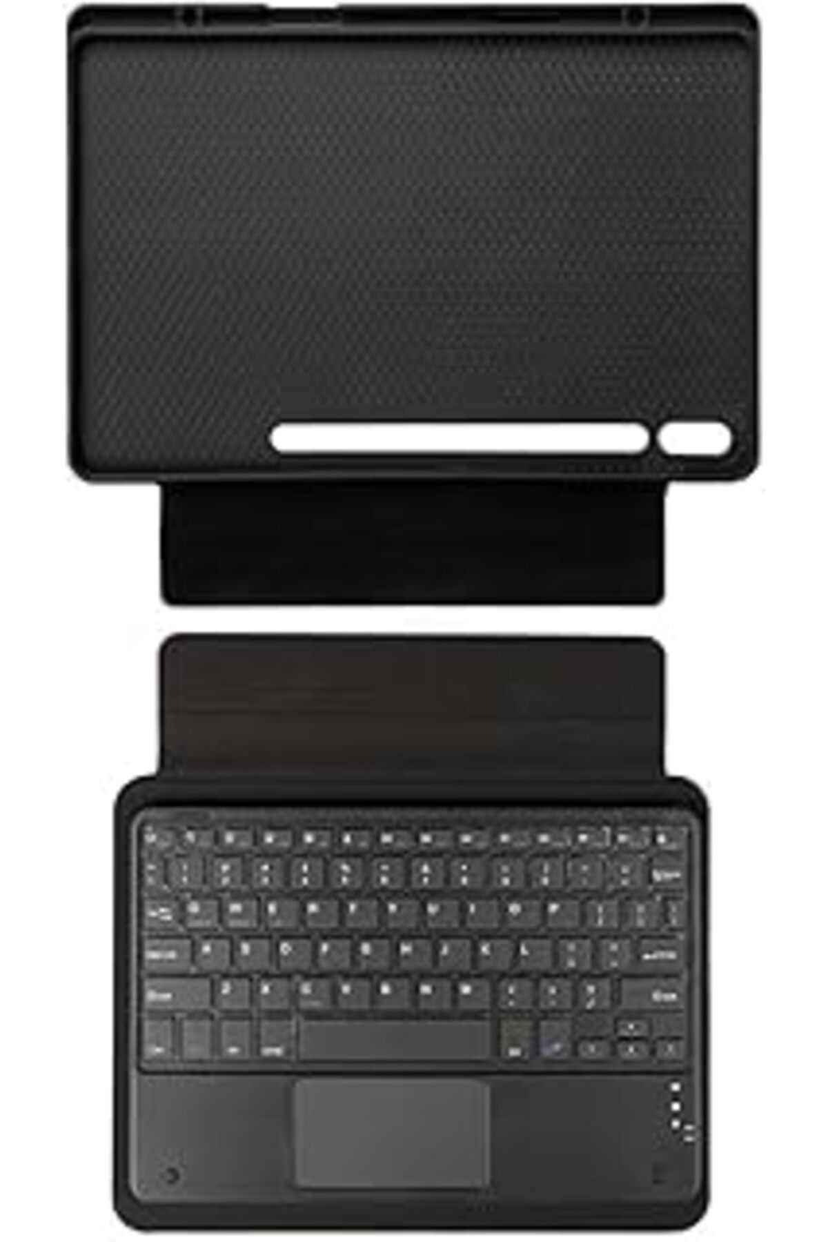 ASİTAN Senon Galaxy Tab S10 Ultra Zore Border Keyboard Bluetooh Bağlantılı Standlı Klavyeli Tablet Kılıfı