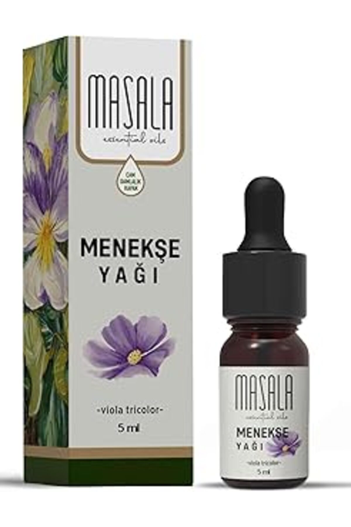 ASİTAN Masala Menekşe Yağı 5 Ml. (Violet Essential Oil)