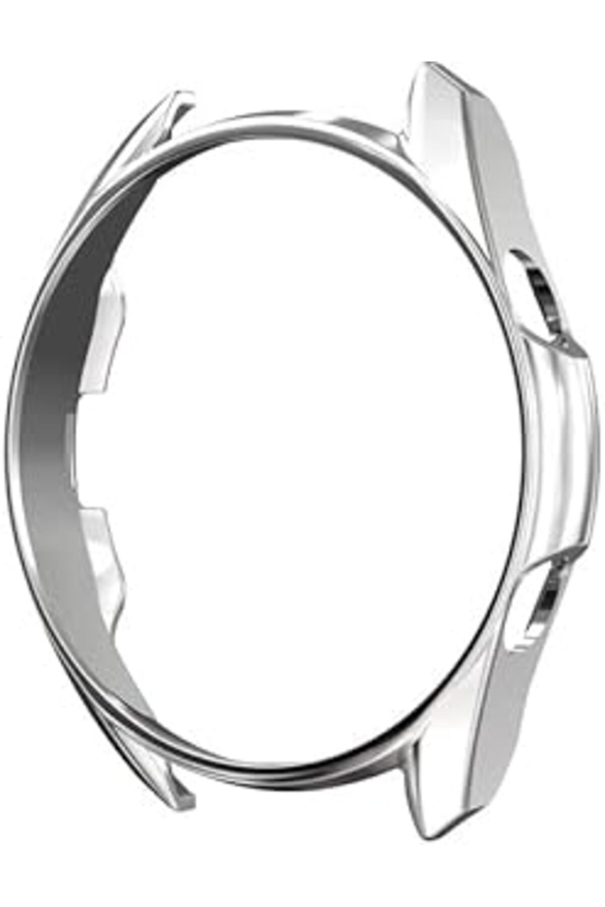 Pazarcan Galaxy Watch 3 Ile Uyumlu 45 Mm (Önü Açık) Wafture Silikon Kılıf Watch 3 Ile Uyumlu 45 Mm Akıllı Sa